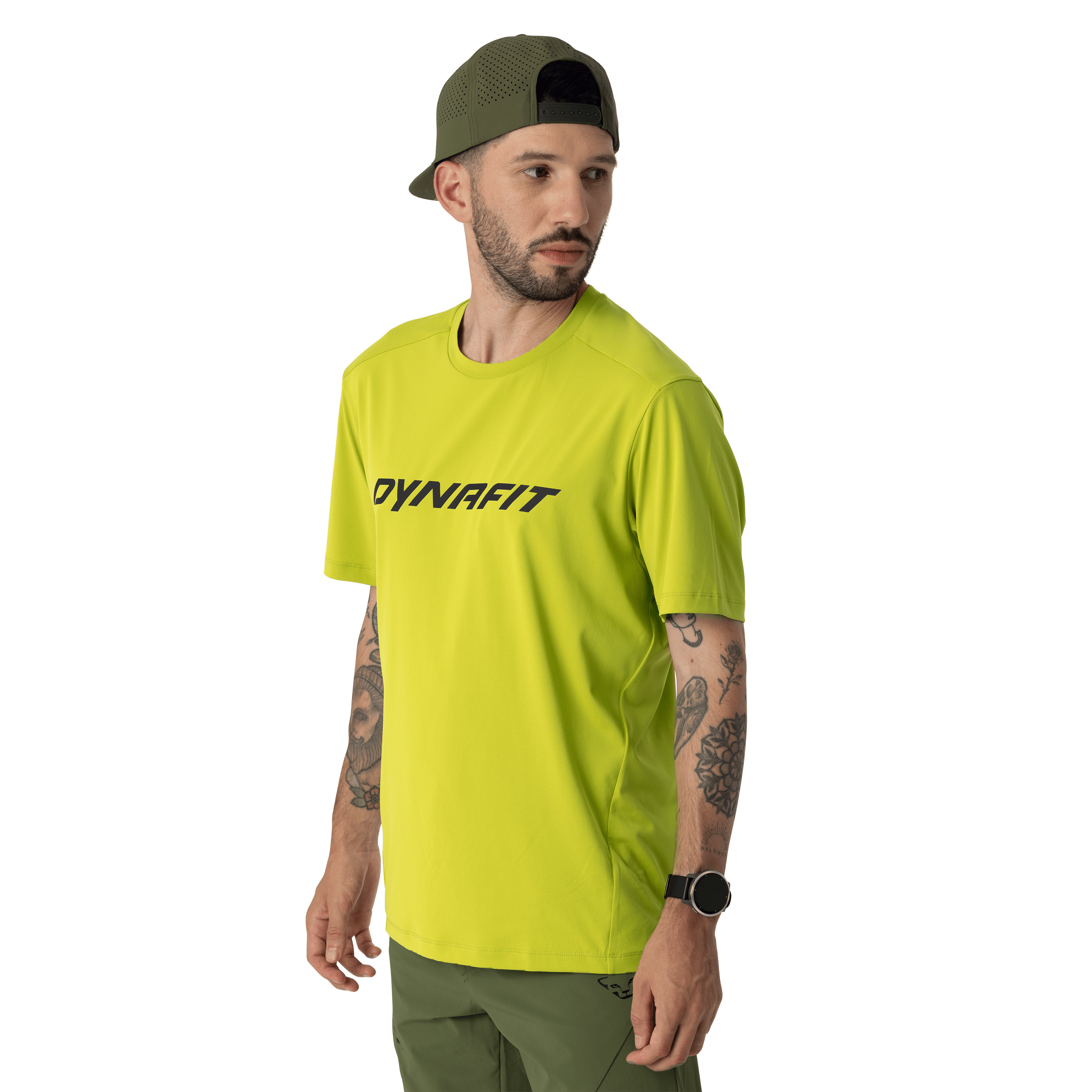 Dynafit - T-Shirt Traverse Uomo - Giallo (Taglia: S)