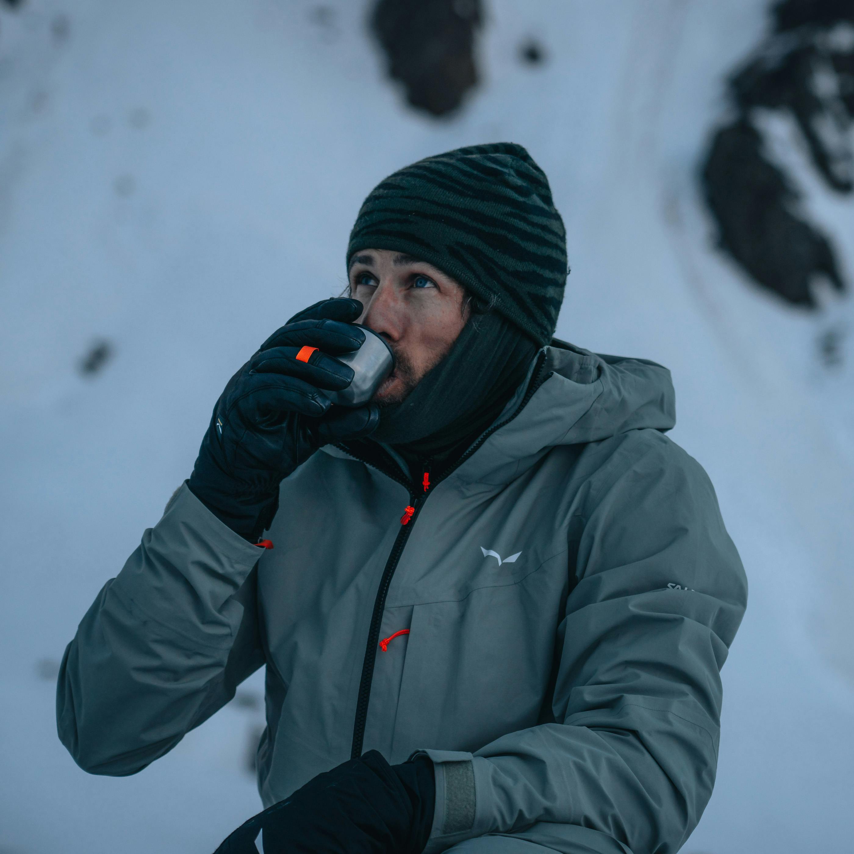 Sella Merino Crevasse Beanie action_shot image