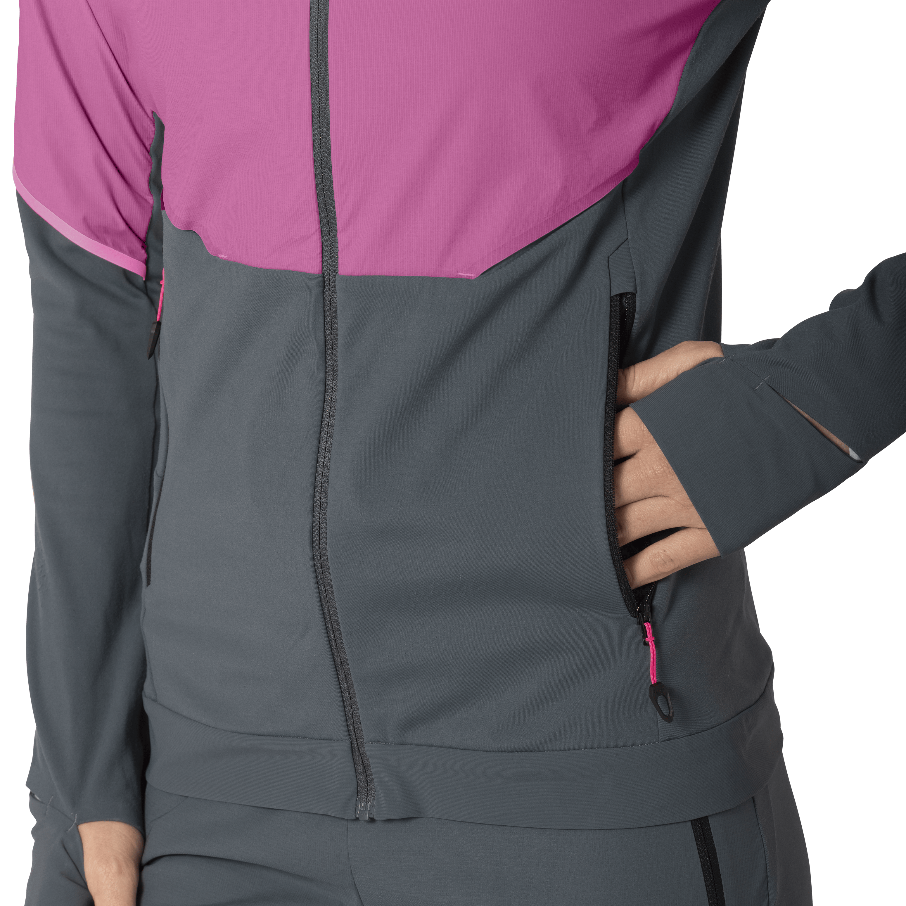 Alpine Hybrid giacca donna tech_detail image