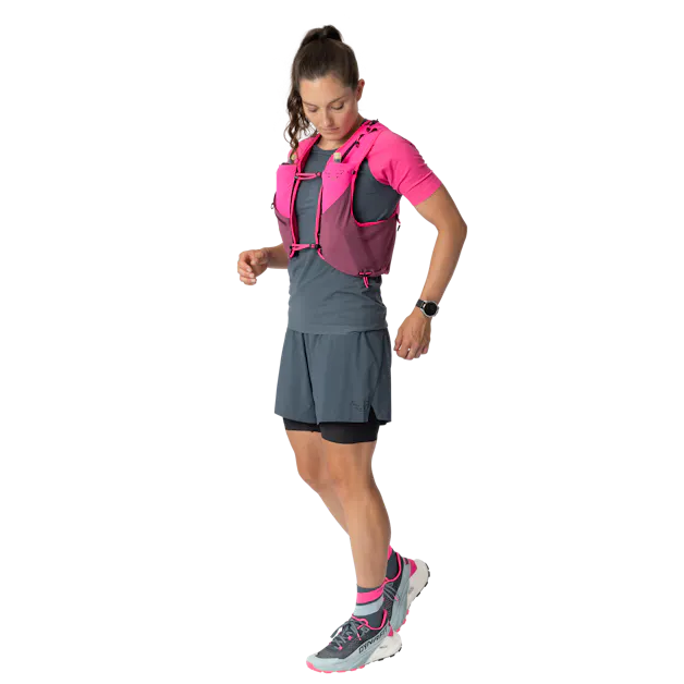 Gilet da running Alpine 8 on_body image