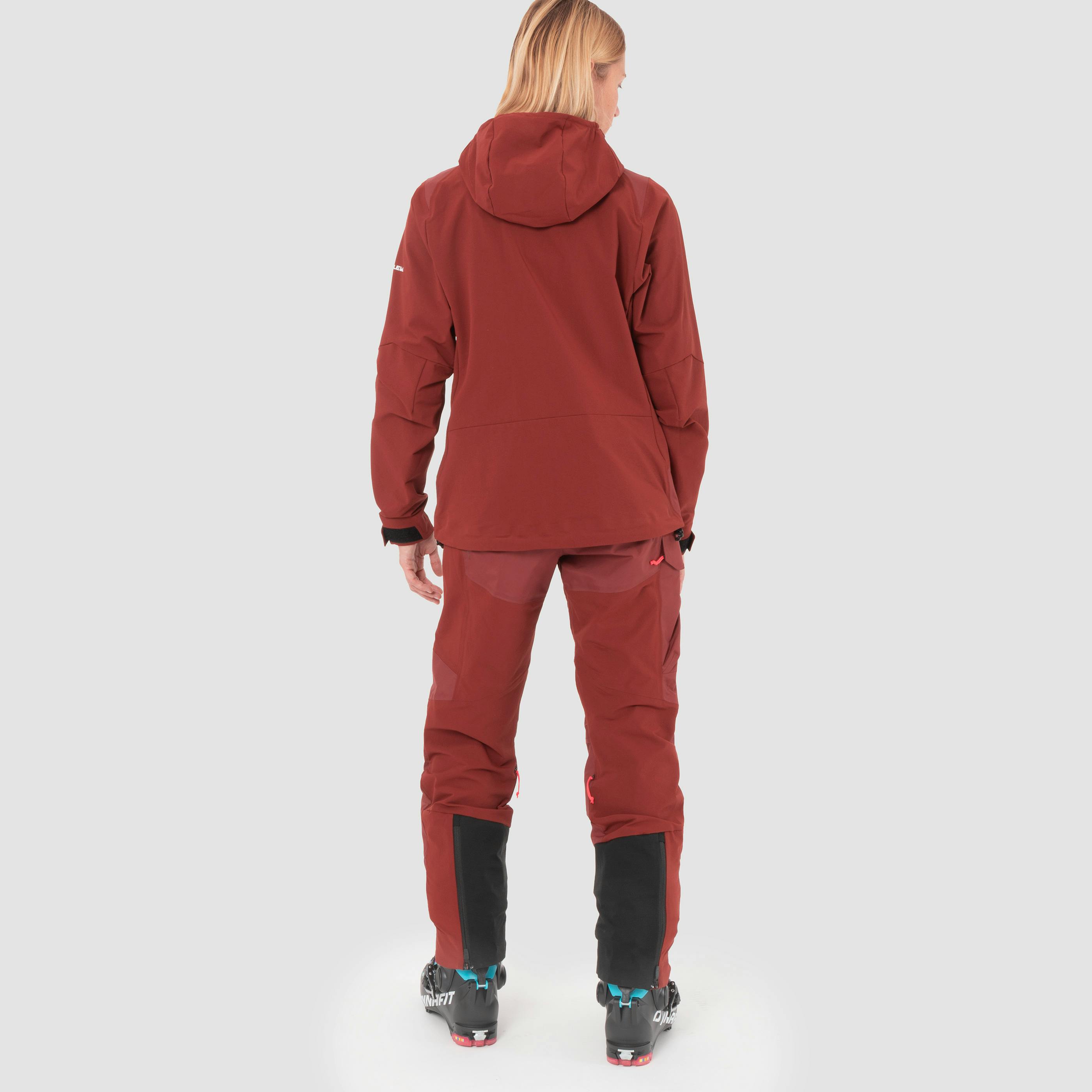 Sella Durastretch Hybrid Softshell Hose Damen on_body image