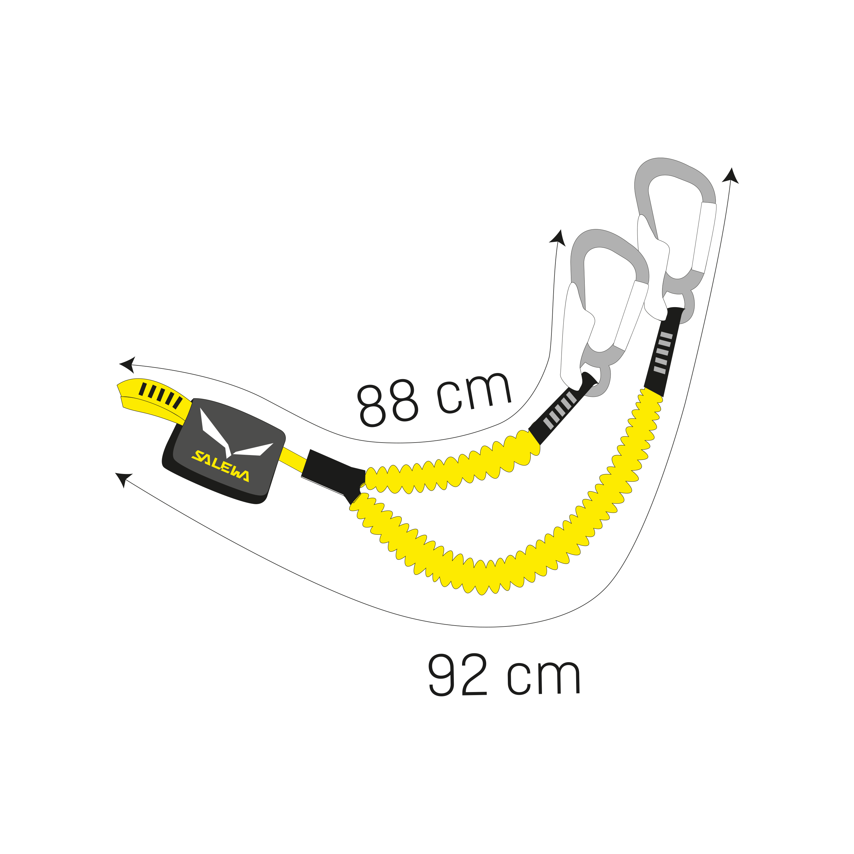 Via Ferrata Set Premium Attac tech_detail image