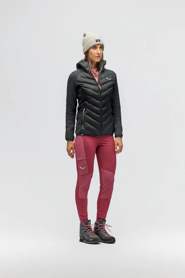 Fanes Sarner Down Hybrid Jacket Women on_body image