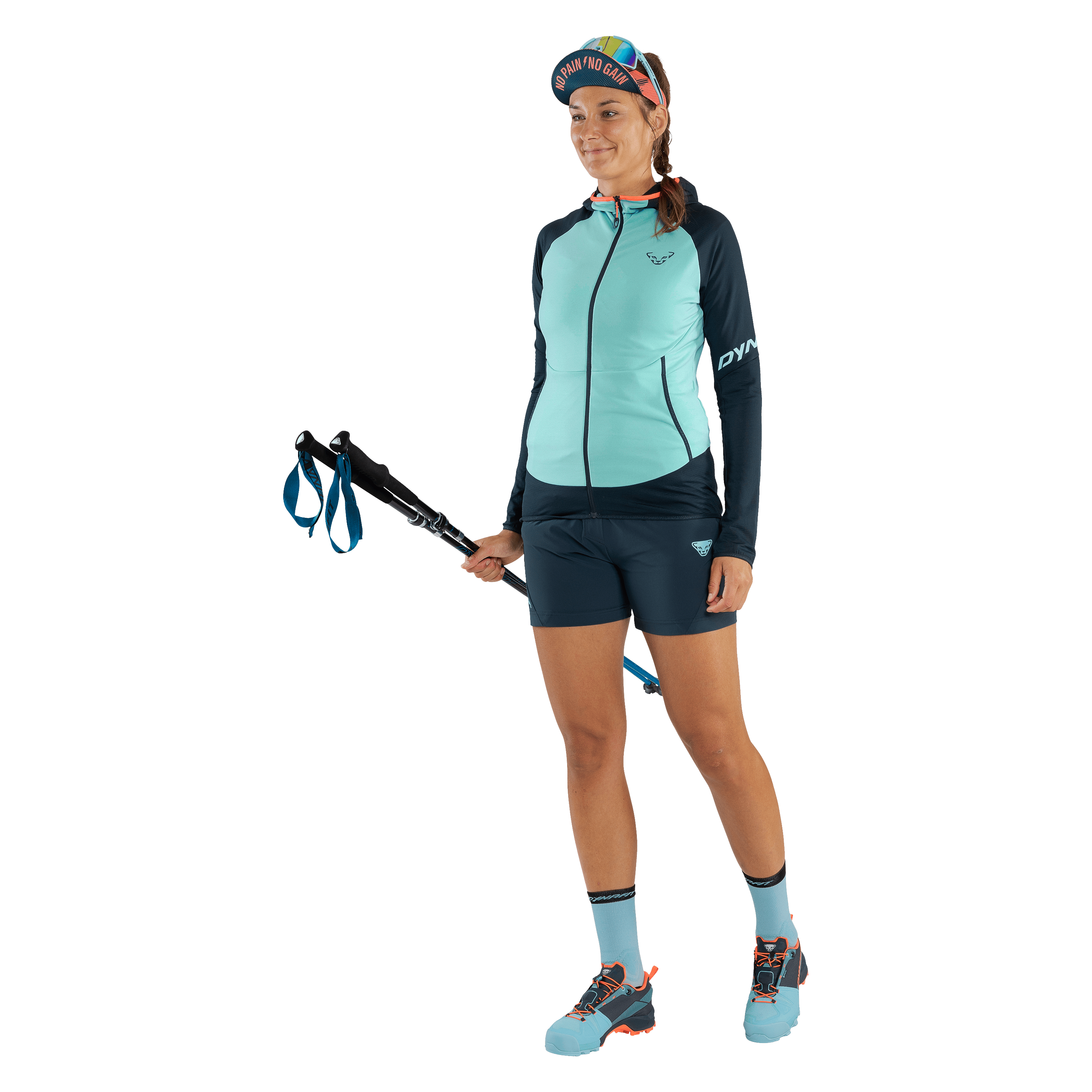 Hoodie Transalper Light Polartec® femmes on_body image