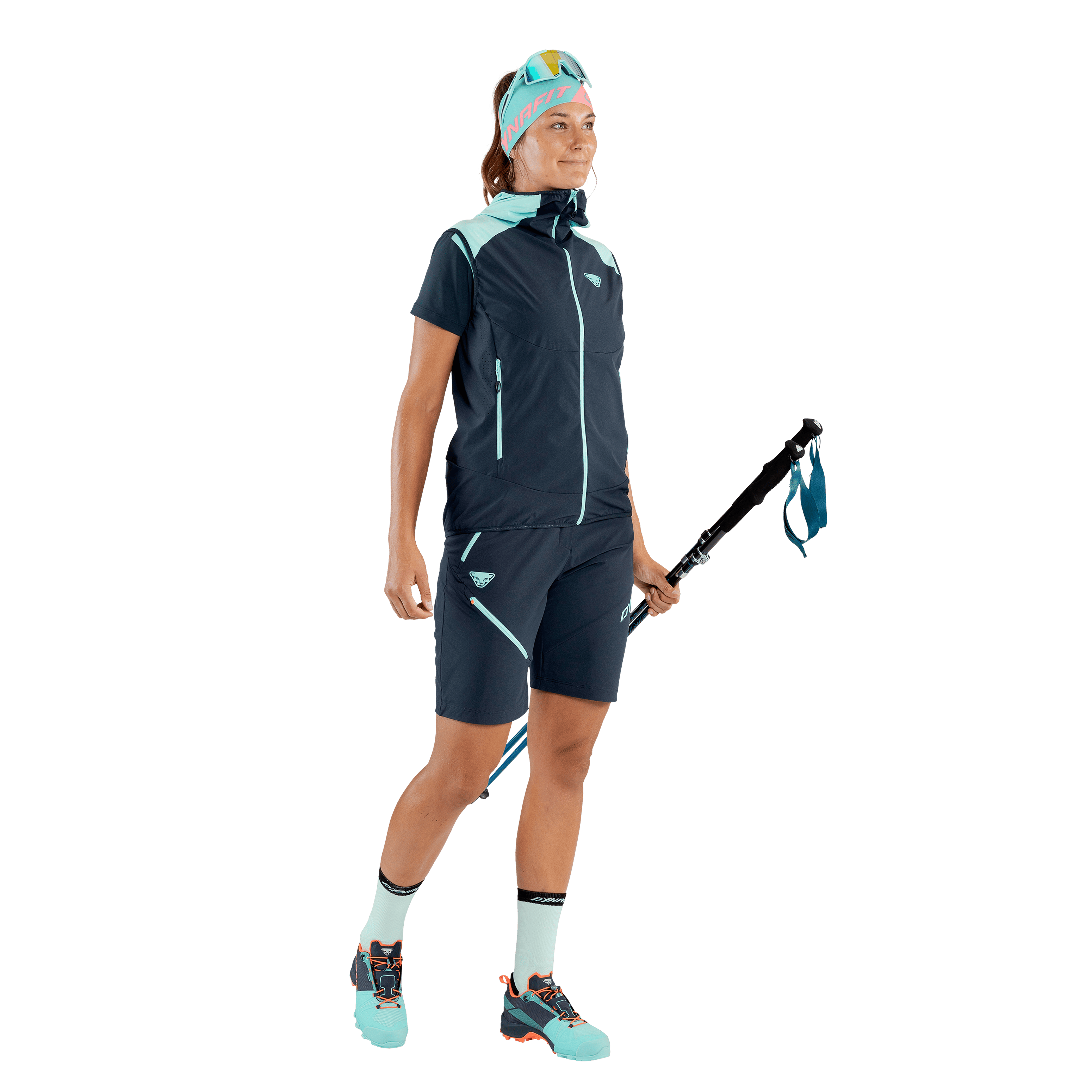 Transalper Dynastretch Vest W on_body image