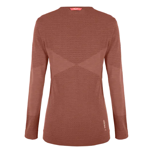 Zebru Responsive Long Sleeve Women's Tee perspective_view image