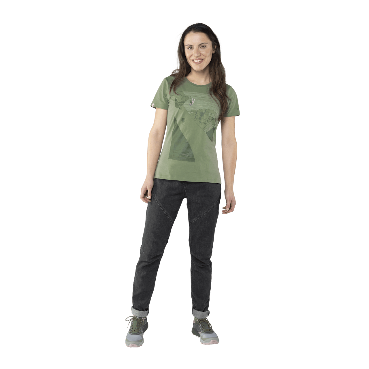 Dynafit X Simon Charrière Tee Woman