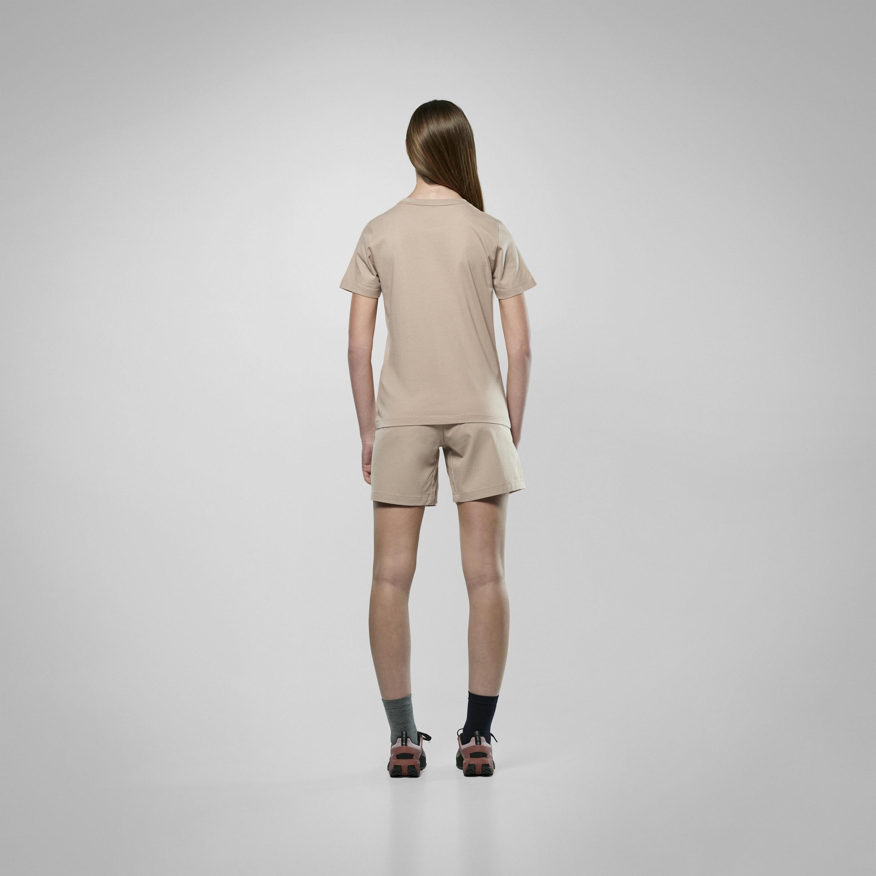 Eagle Logo Patch Maglietta Donna on_body image