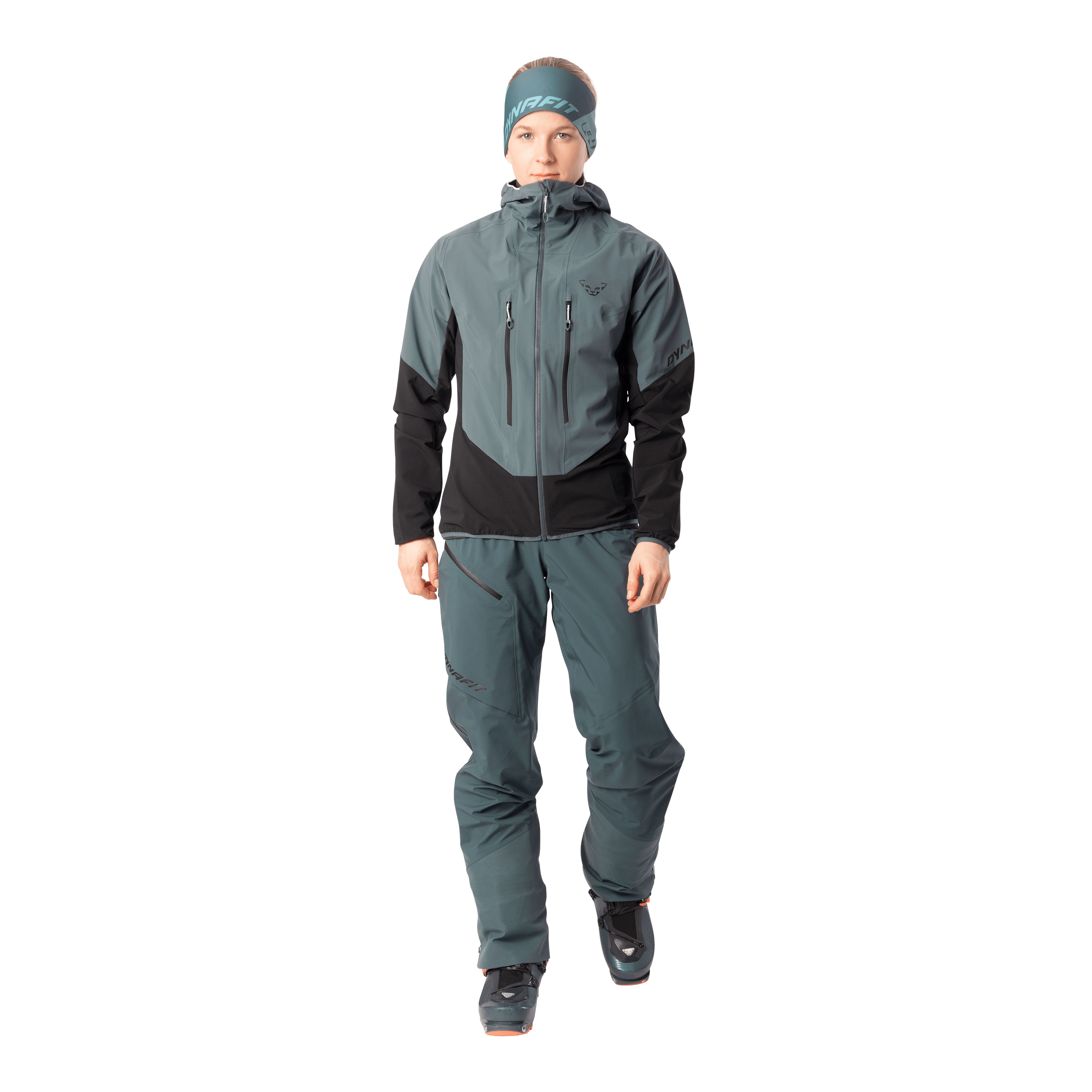 Blacklight Softshell Jacket Women on_body image