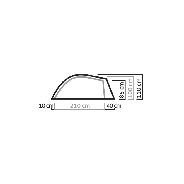 Litetrek II Tente tech_detail image