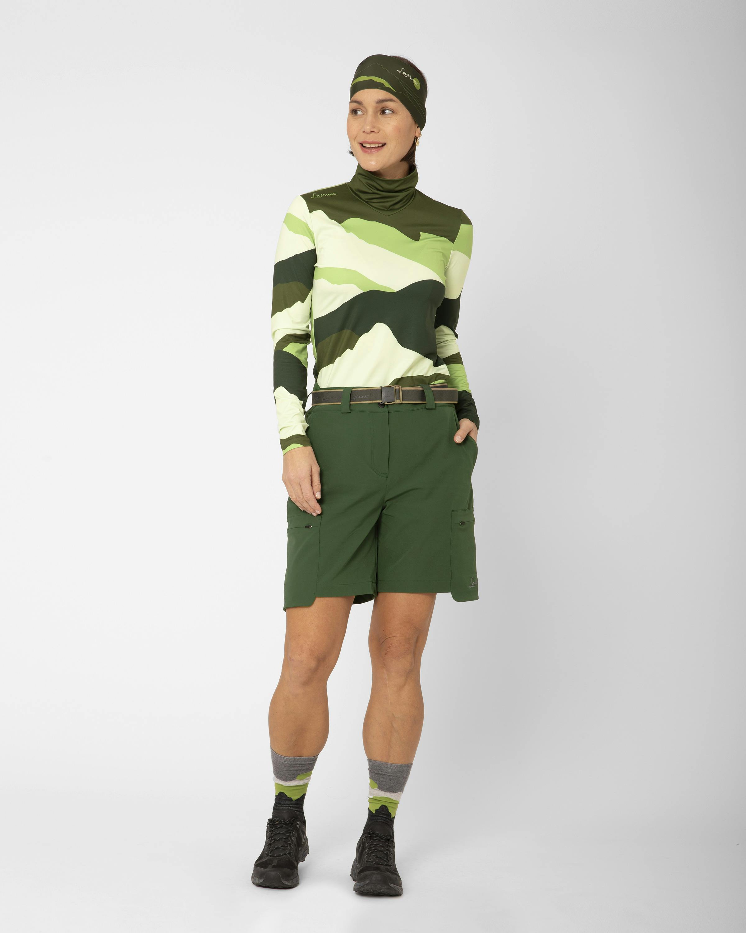 Serena Travel Shorts  perspective_view image