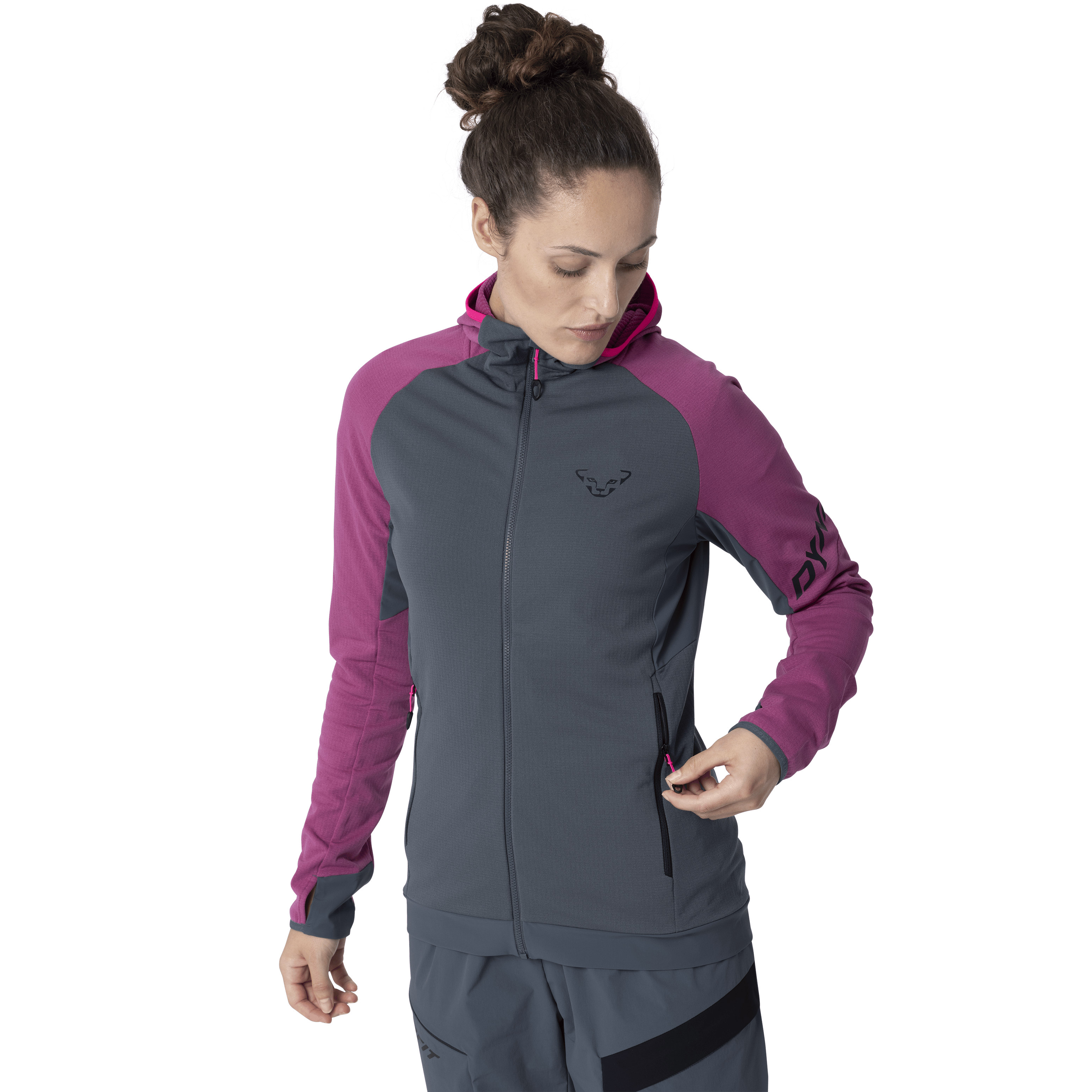 Transalper Polartec Kapuzenjacke Damen hover image