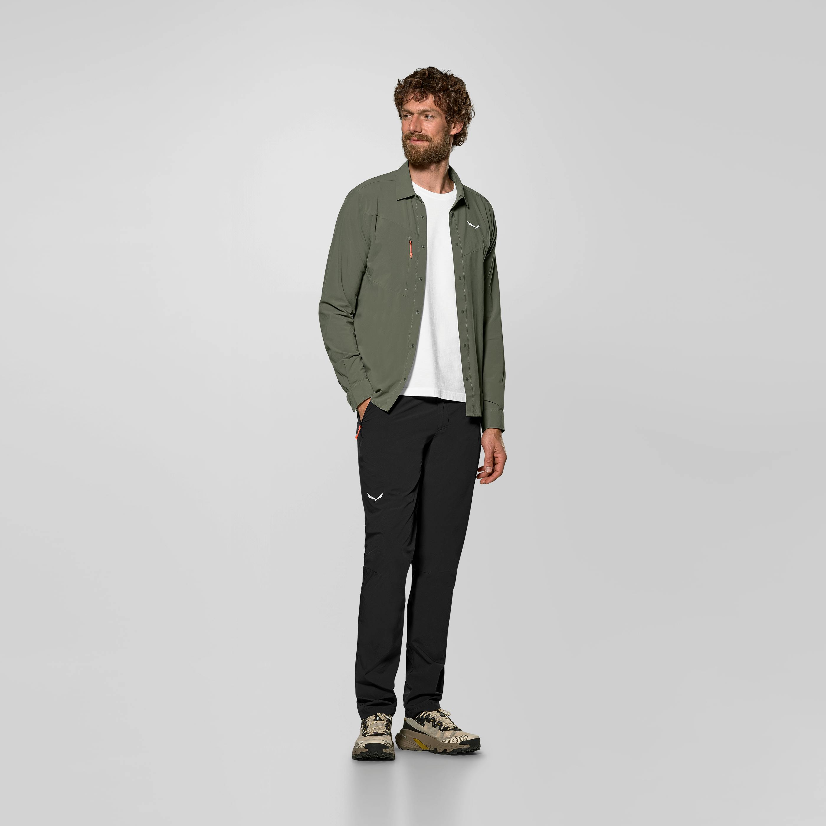 Puez Chemise Manches Longues Homme on_body image