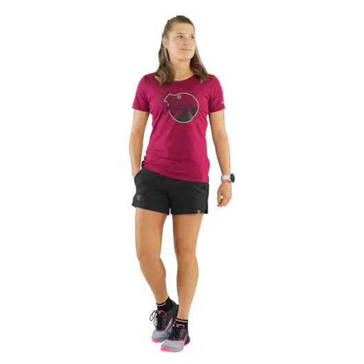 24/7 Artist Series Cotton T-shirt Women on_body image