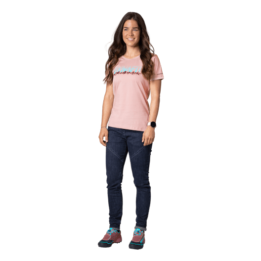 Graphic Cotton maglietta donna on_body image