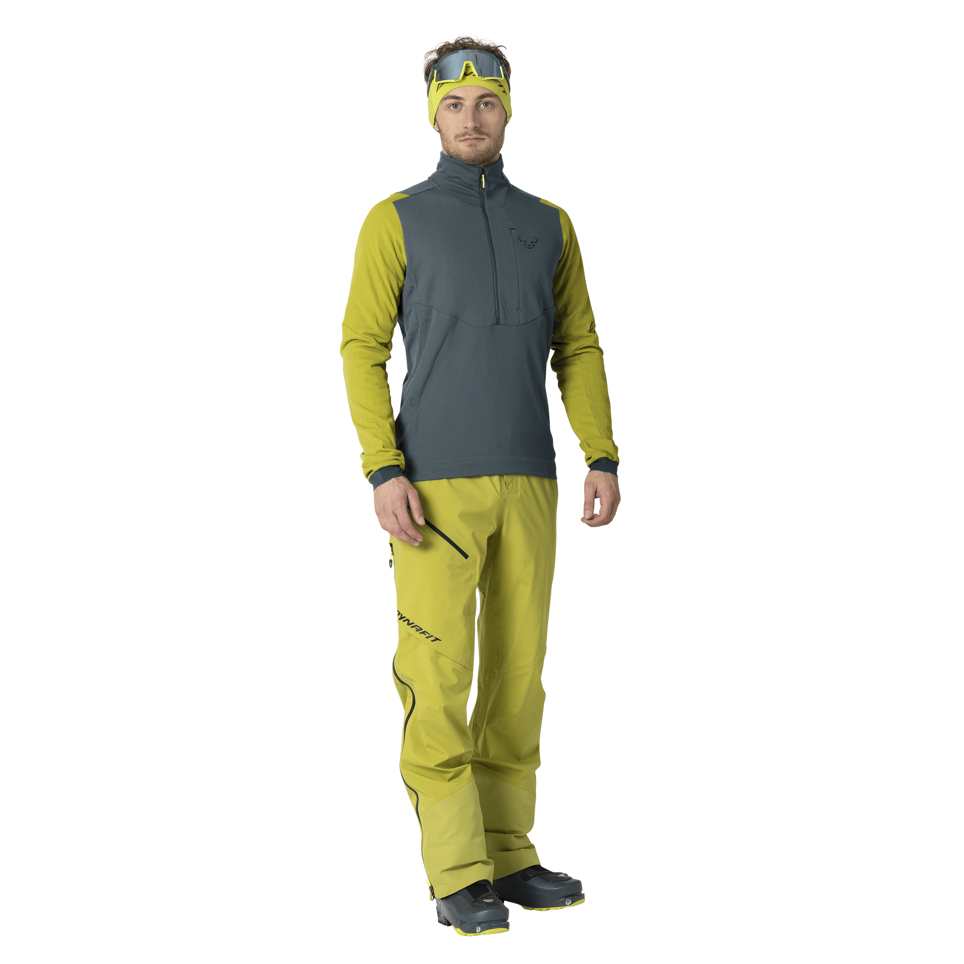 Blacklight Thermal 1/2 zip uomo on_body image