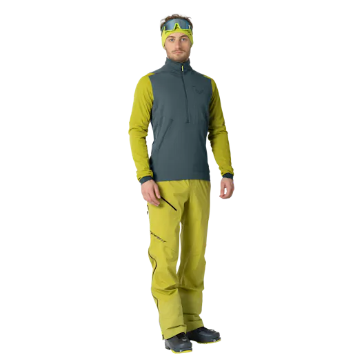 Blacklight Thermal 1/2 Zip Men on_body image