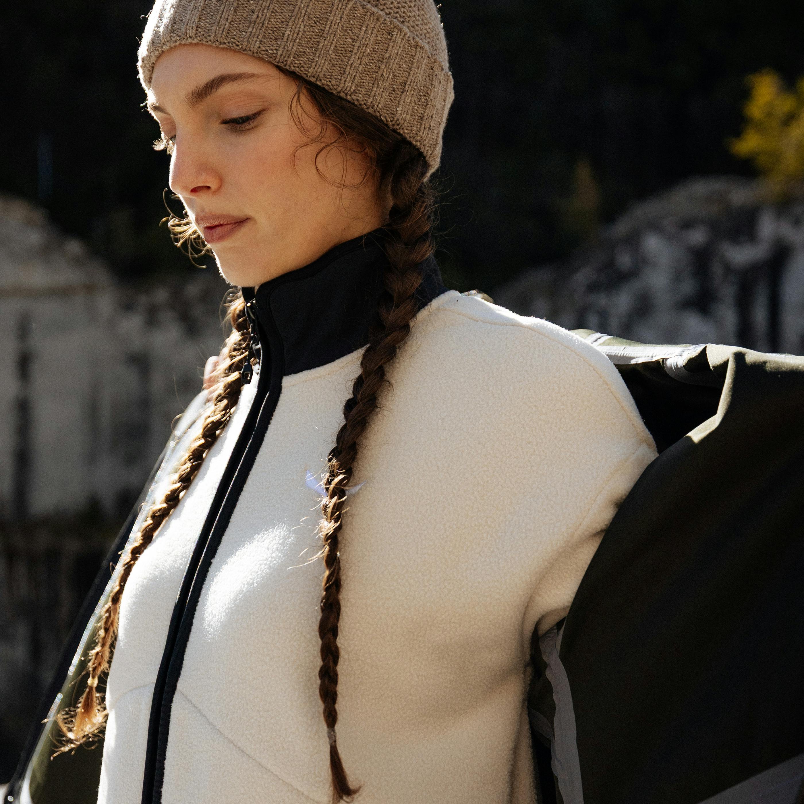 Fanes Jacket Full-zip Woman action_shot image