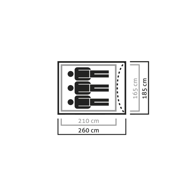 Litetrek Pro III Zelt tech_detail image
