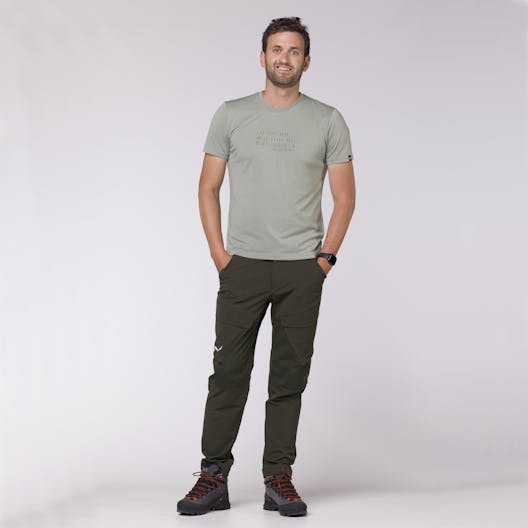 Puez Warm Durastretch Pantalone Cargo Uomo on_body image