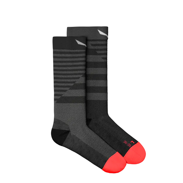 Fanes Hybrid Stripes Merino Socken Damen still image