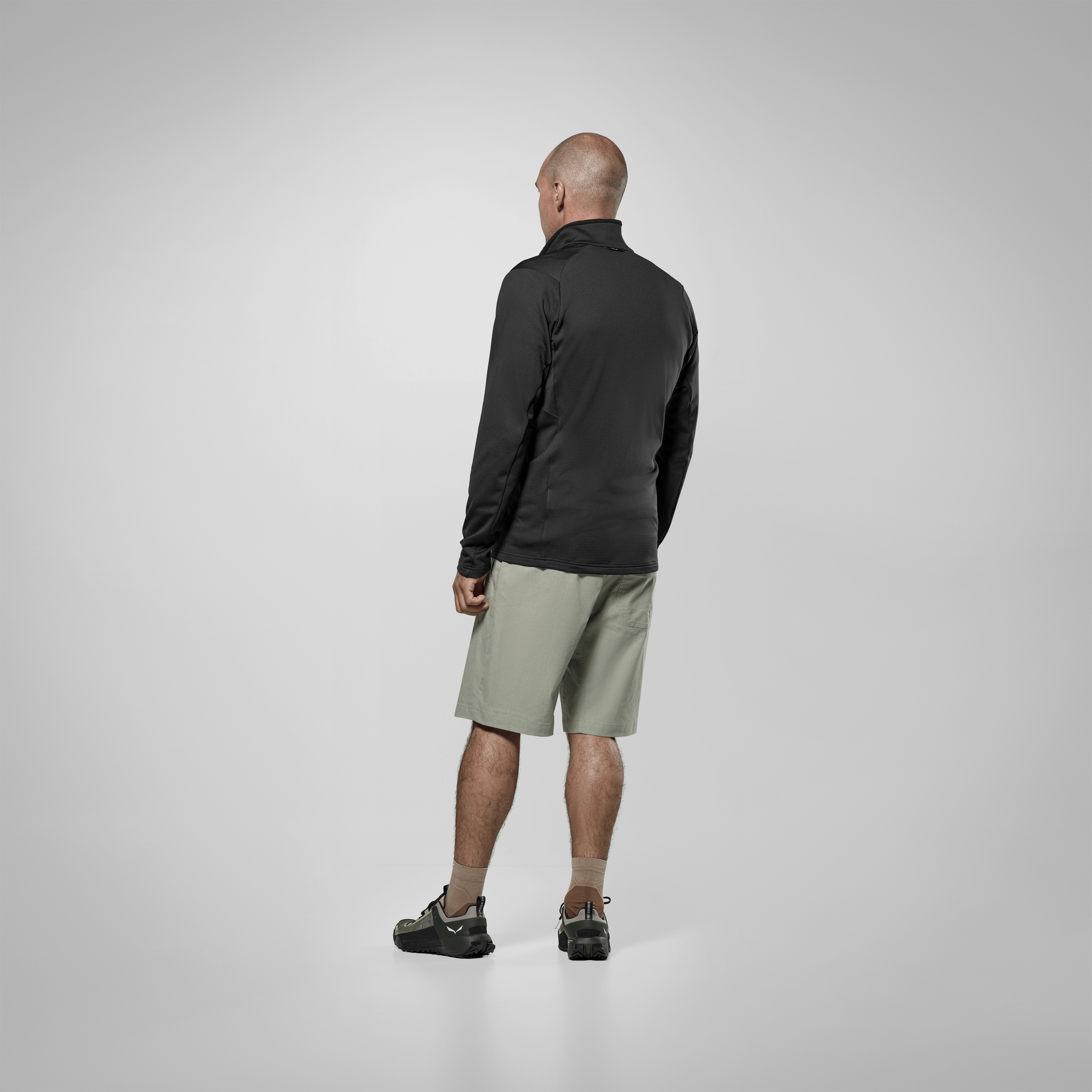 Puez Cammino Polarlite Half Zip Jacke Herren  on_body image