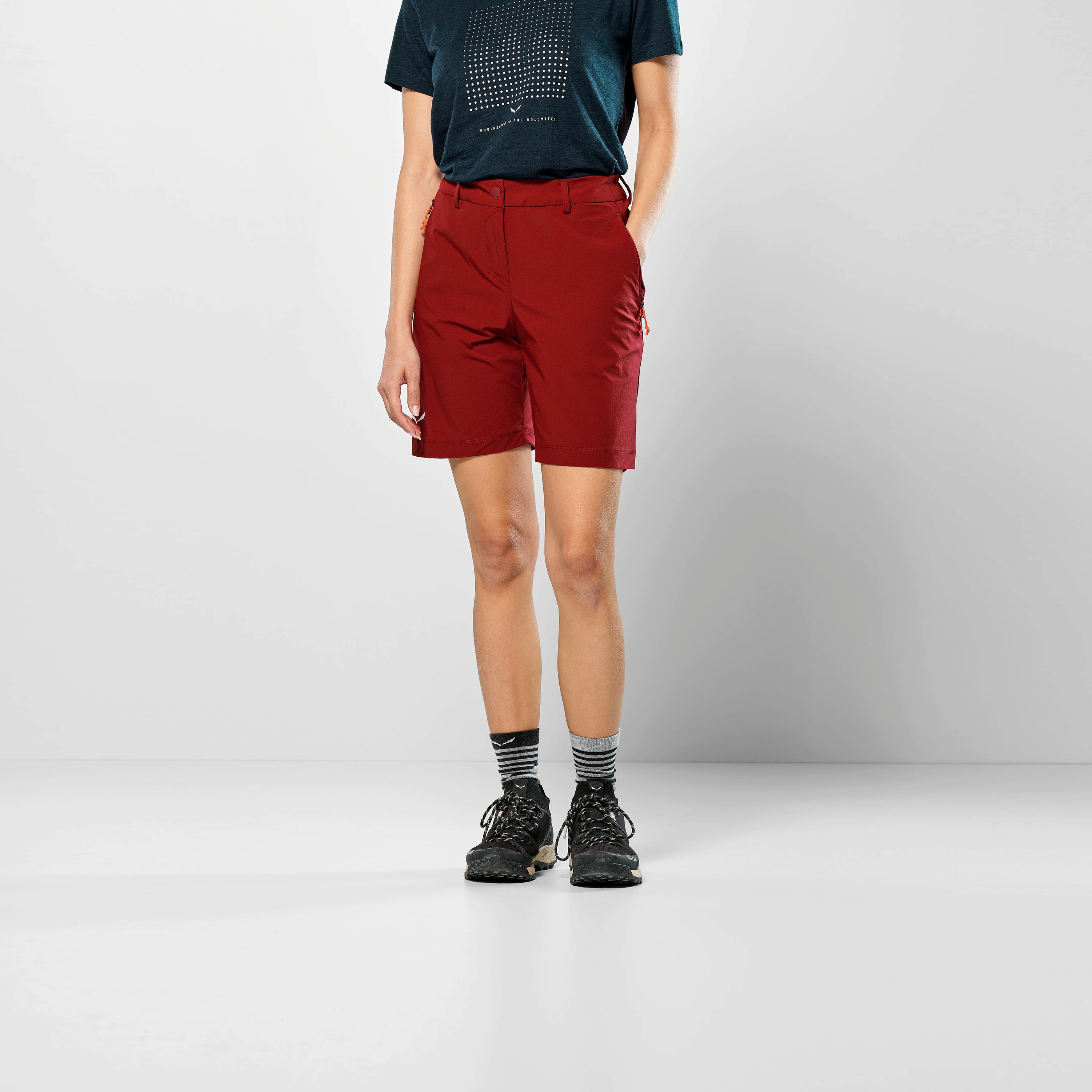 Short Randonnée Salewa Isea Femme - Marine - Tailles UK 10,12,16 - Neuf