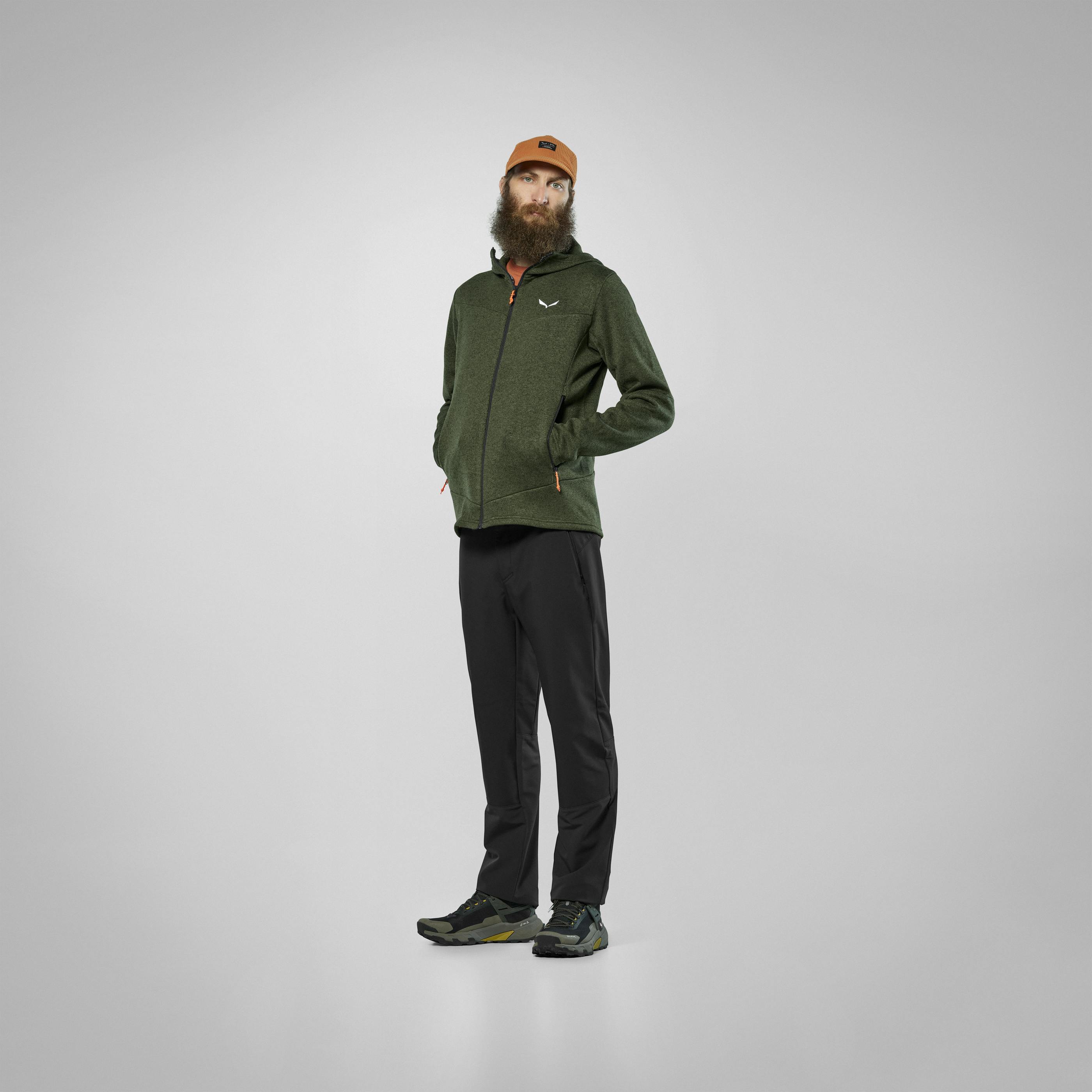 Puez Rocca Hooded Jacket Men on_body image