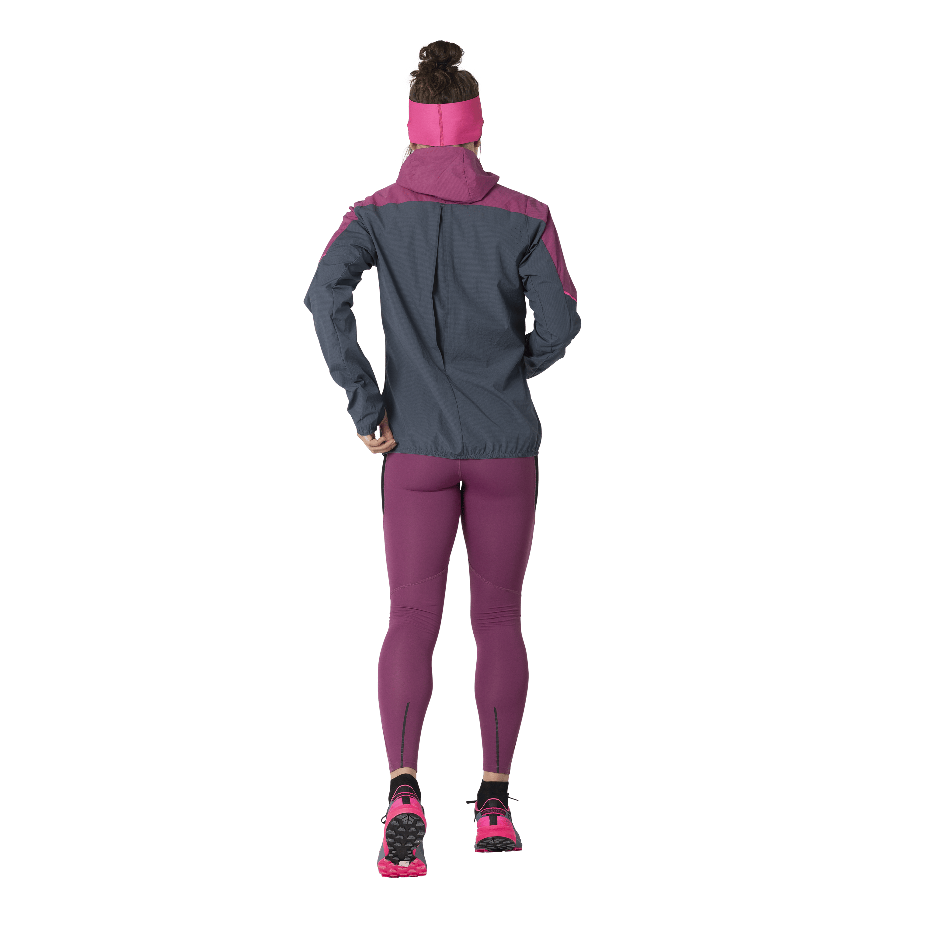 Alpine Wind Jacke Damen on_body image