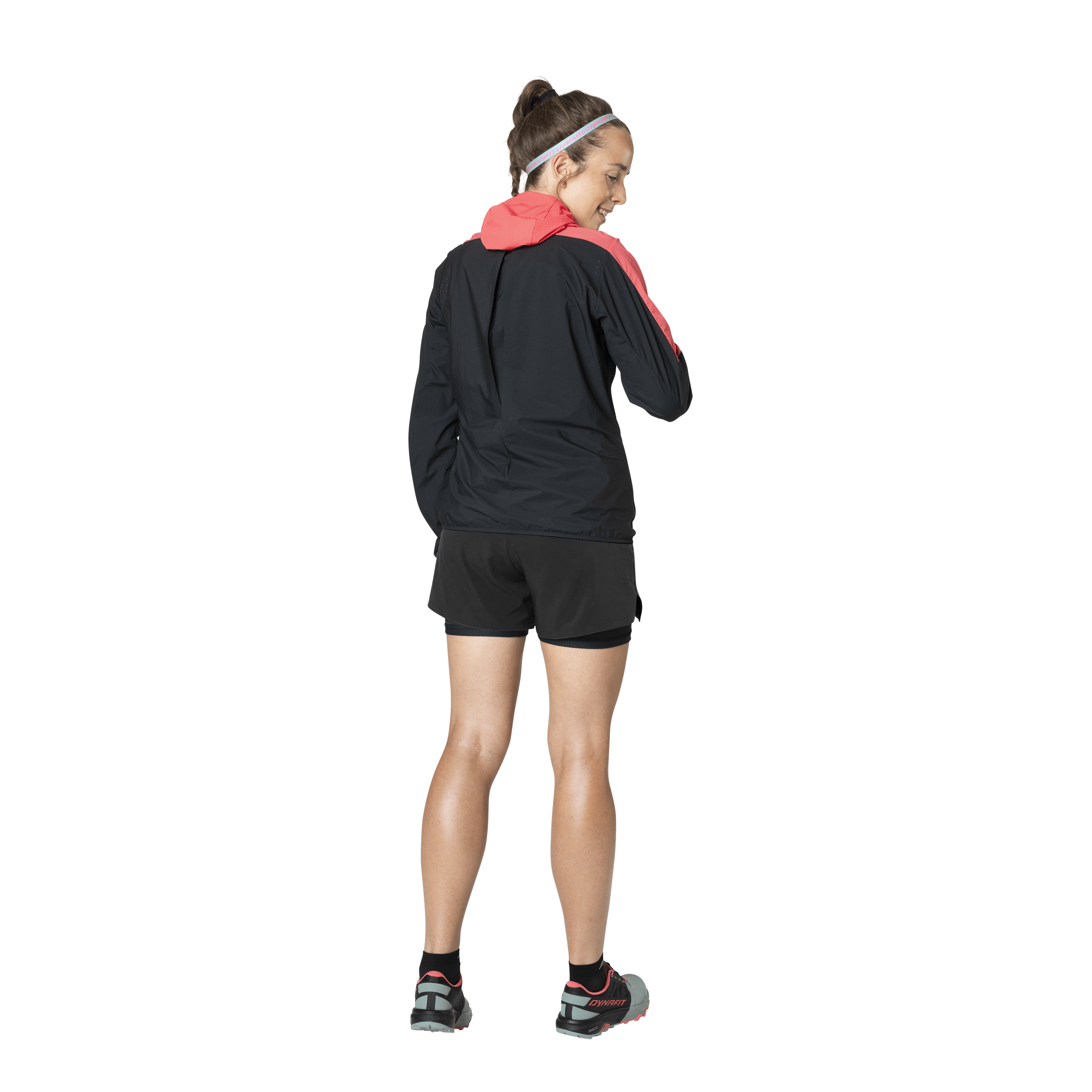 Alpine Wind Jacke Damen on_body image