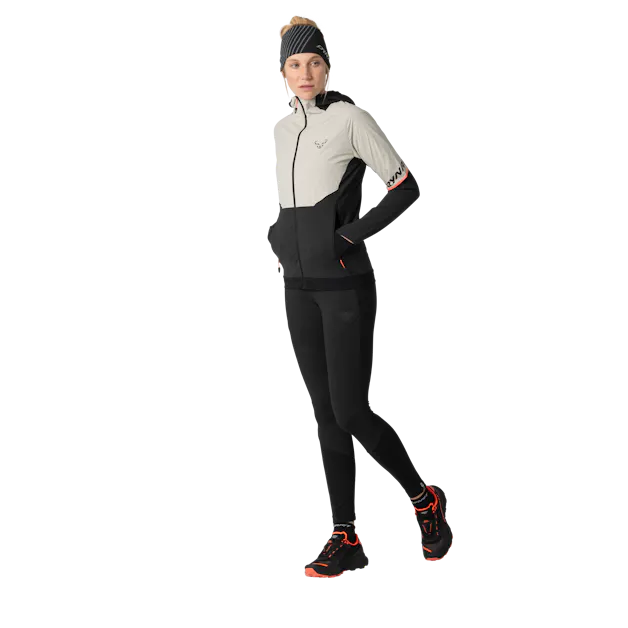 Alpine Hybrid Jacke Damen on_body image