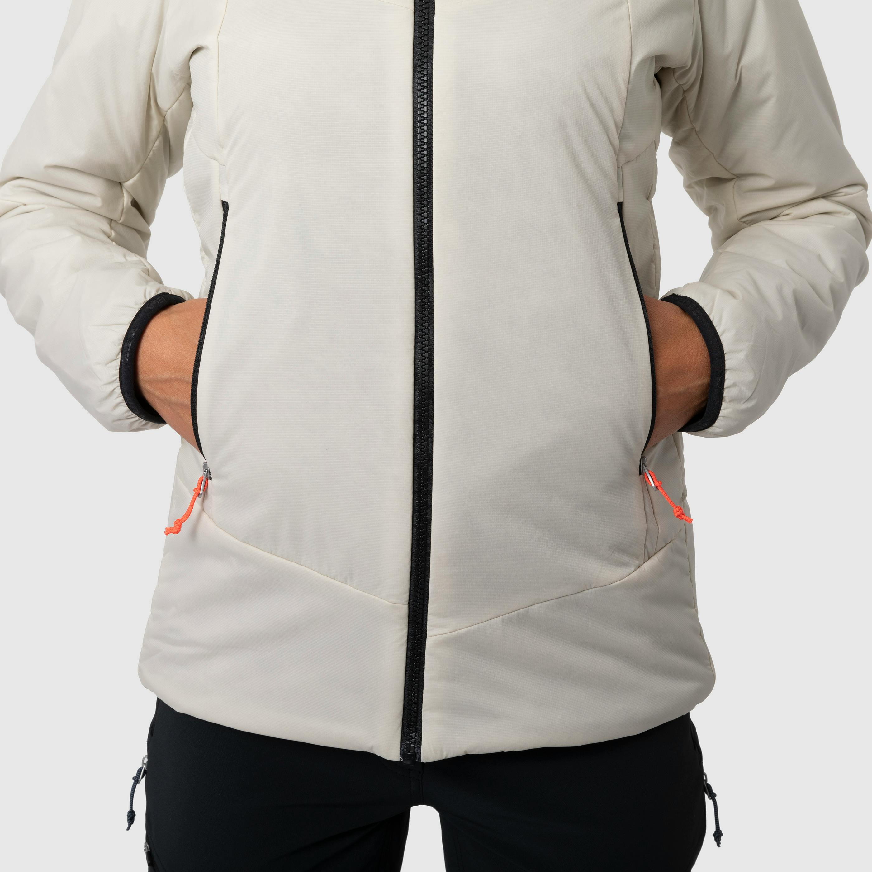 Ortles Tirolwool Responsive Stretch Giacca con Cappuccio Donna tech_detail image