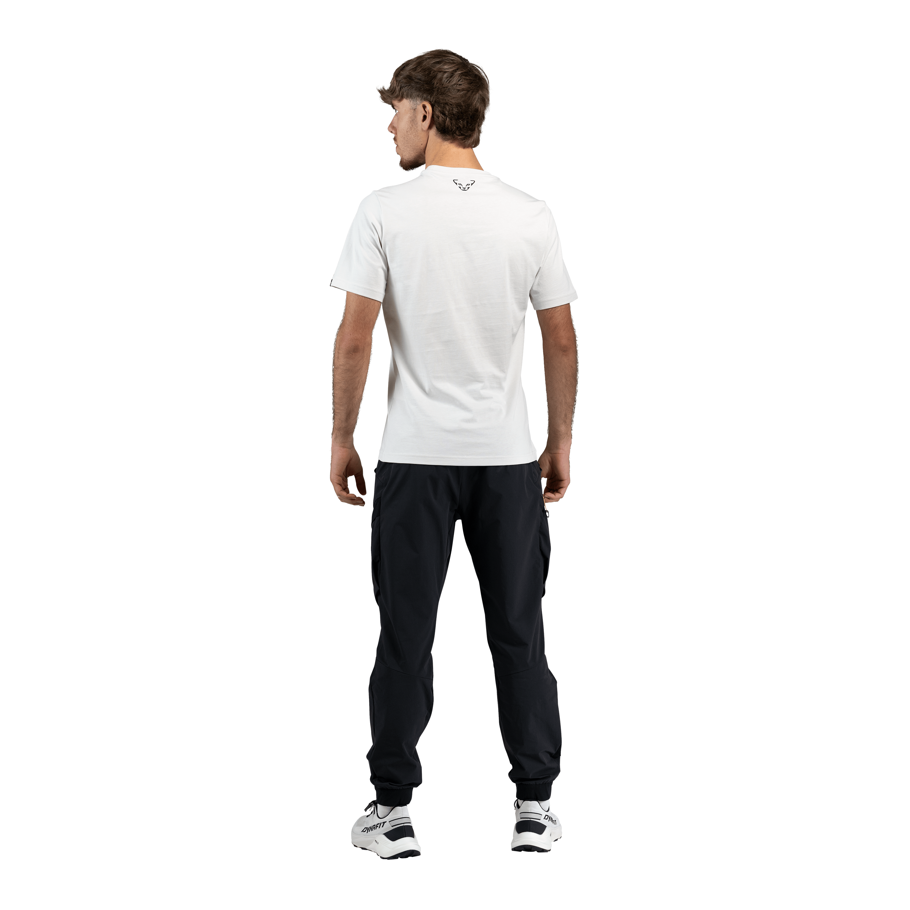 T-shirt grafica in cotone uomo perspective_view image