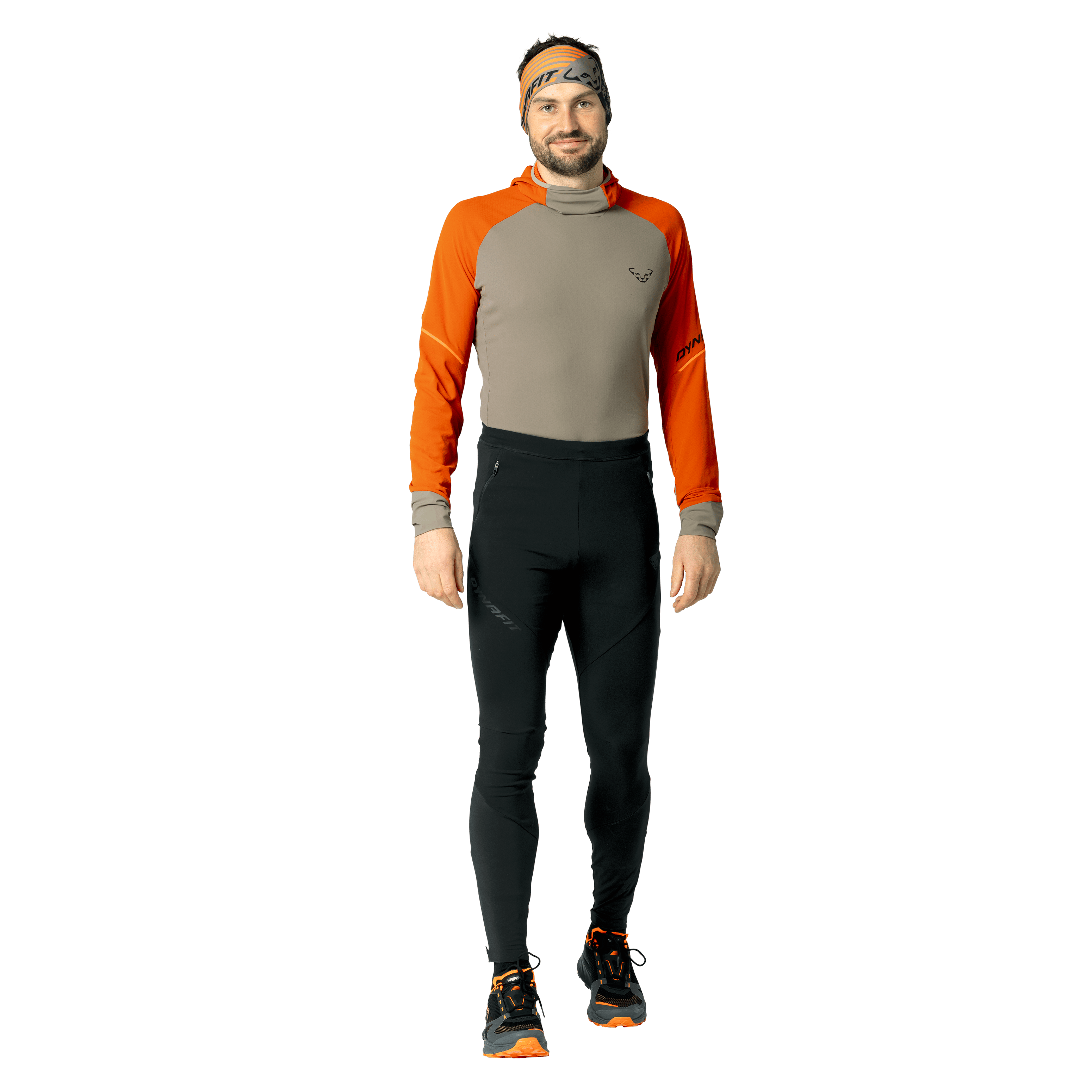 Alpine Softshell Hybrid Hose Herren on_body image
