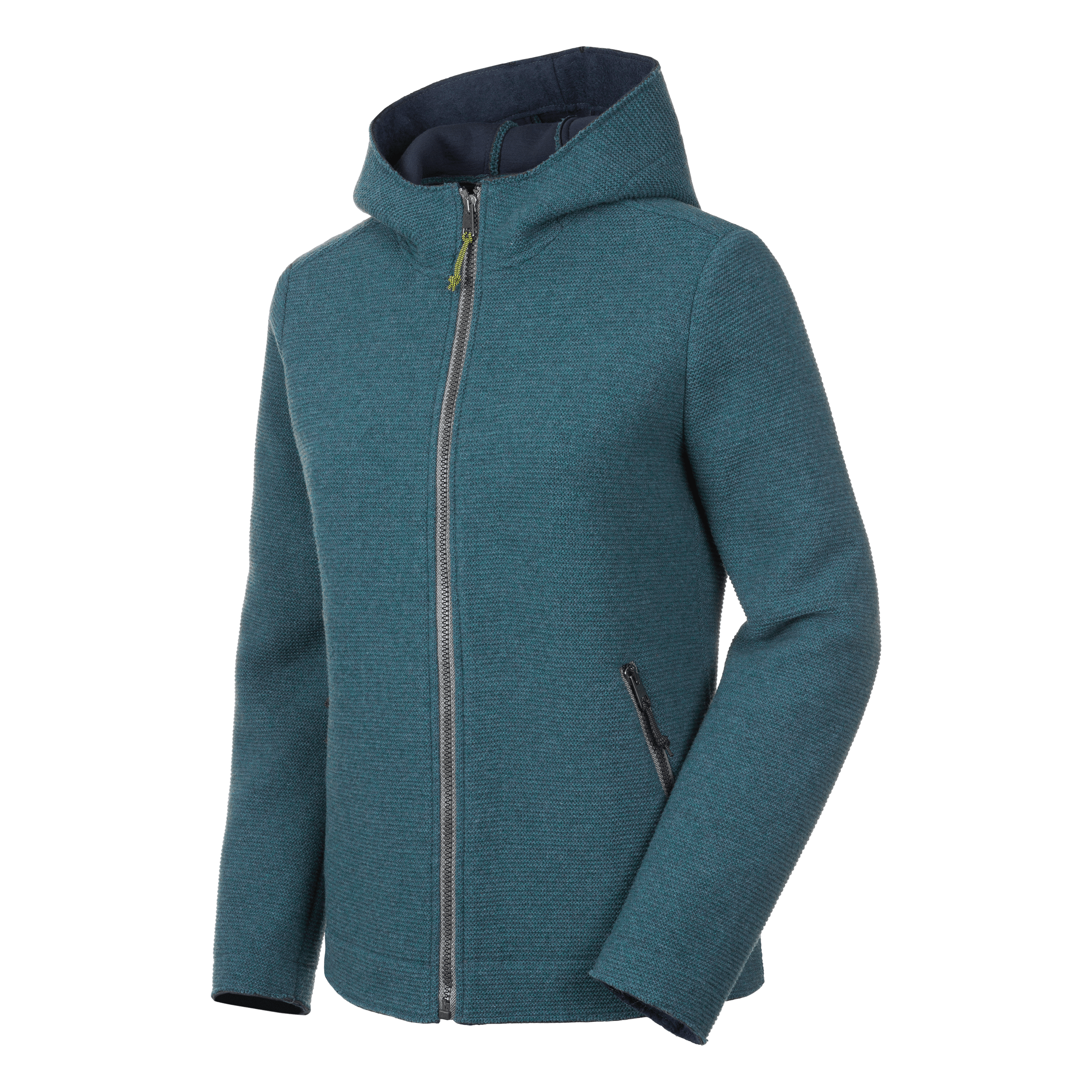 Sarner 2 Layers Wool Hooded Jacket Women still image