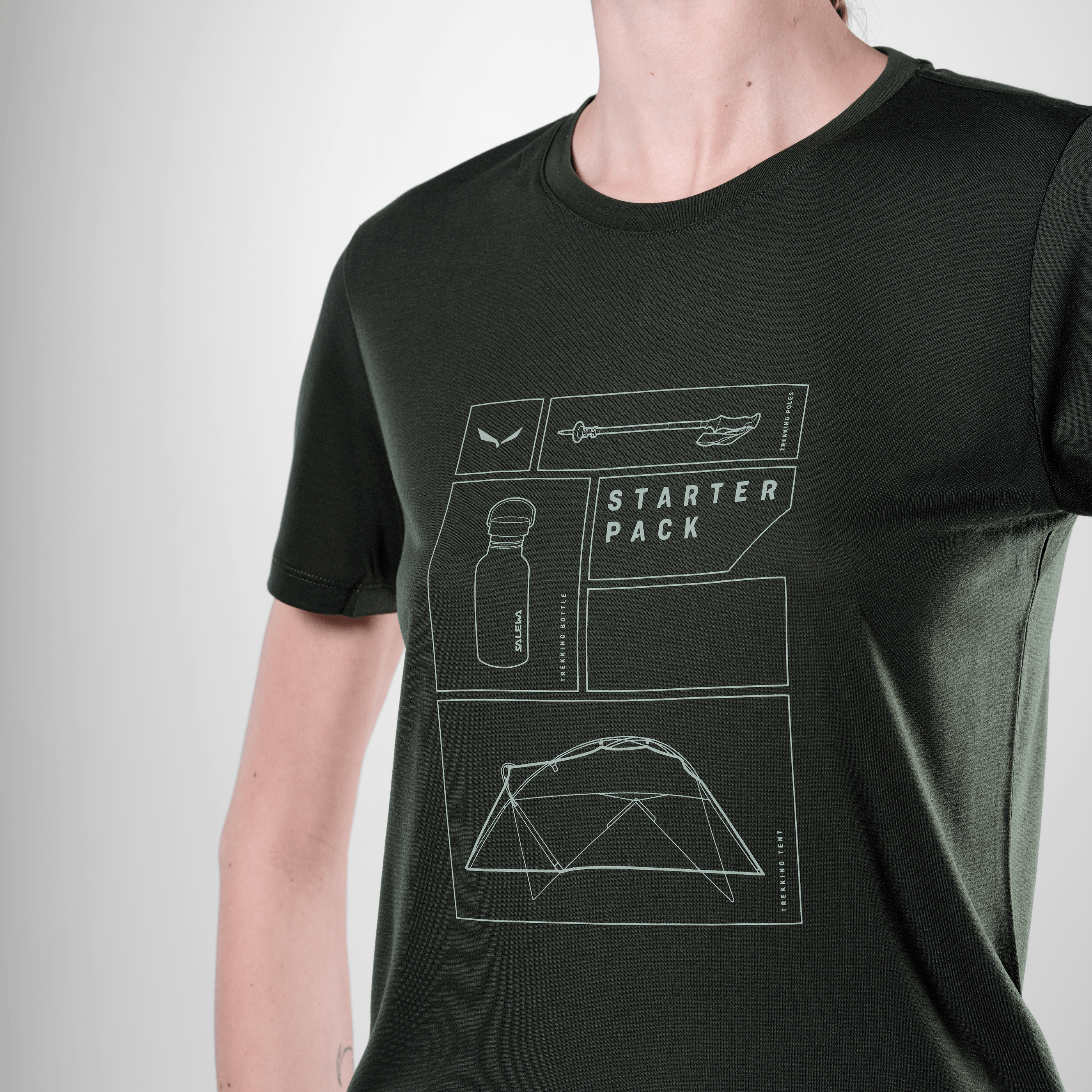 Eagle Pack Dry'Ton T-Shirt Damen tech_detail image