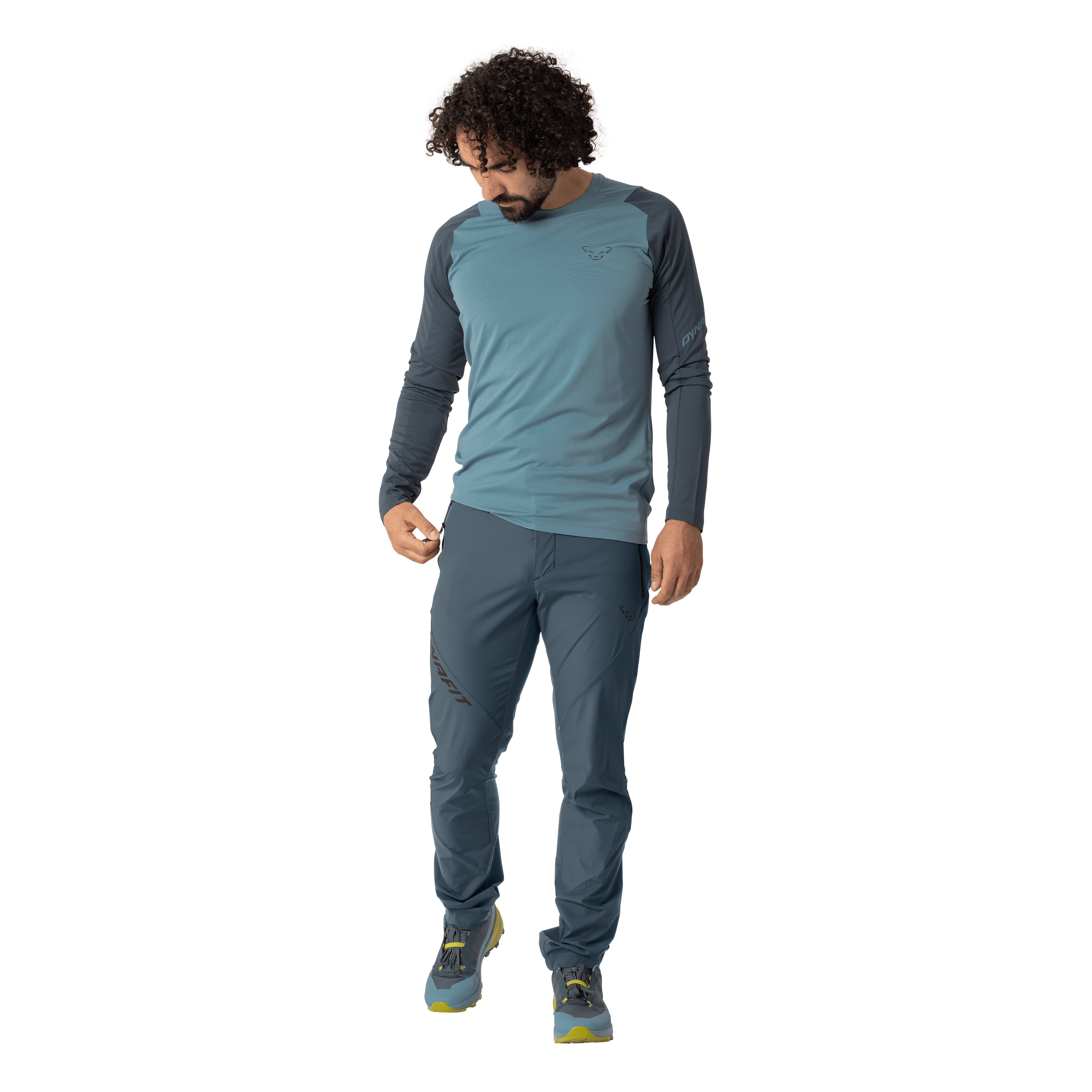 Transalper Light Dynastretch Hose Lang Herren  on_body image