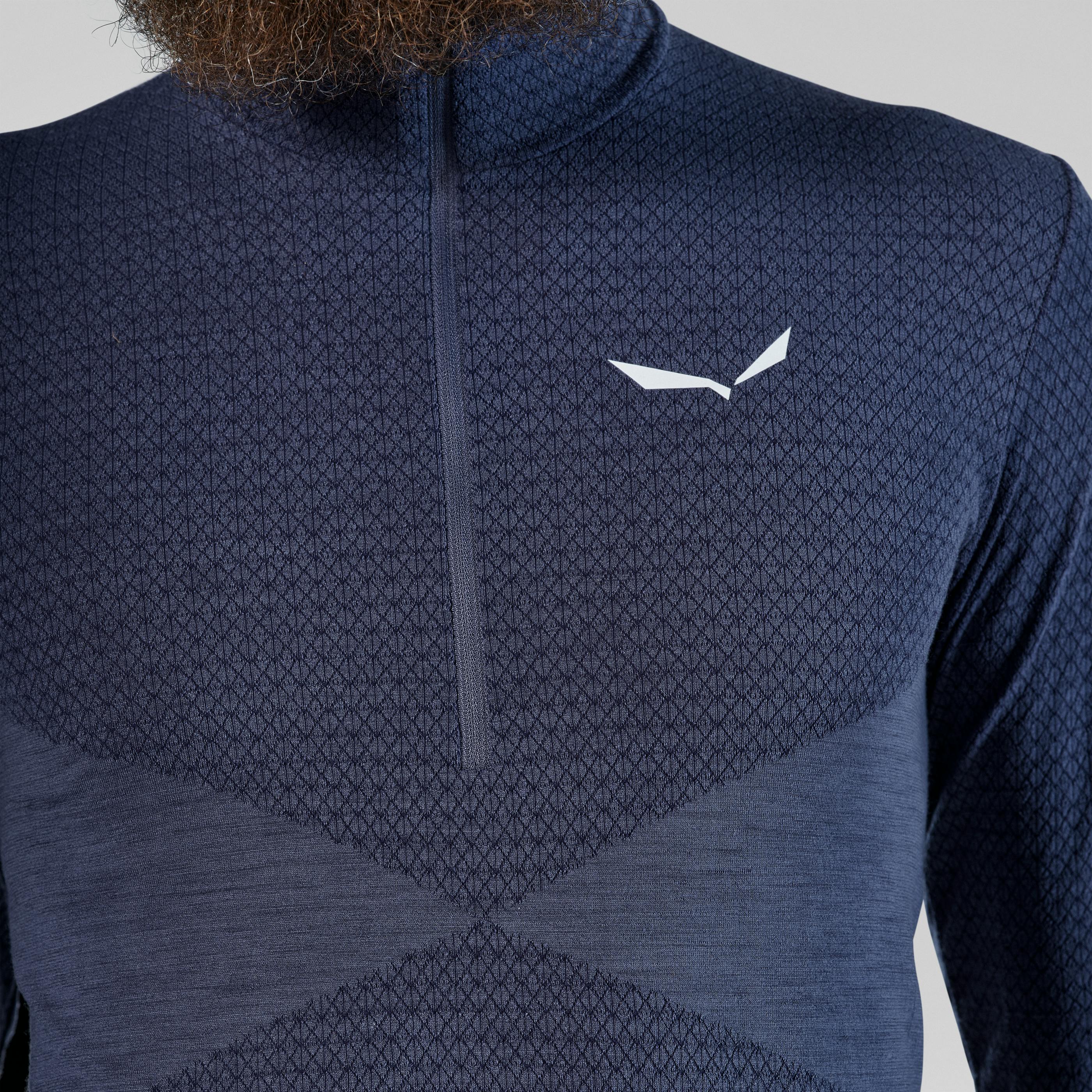 Zebru Responsive Half-Zip T-Shirt Herren tech_detail image