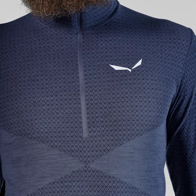 Zebru Responsive Half-Zip T-Shirt Herren tech_detail image