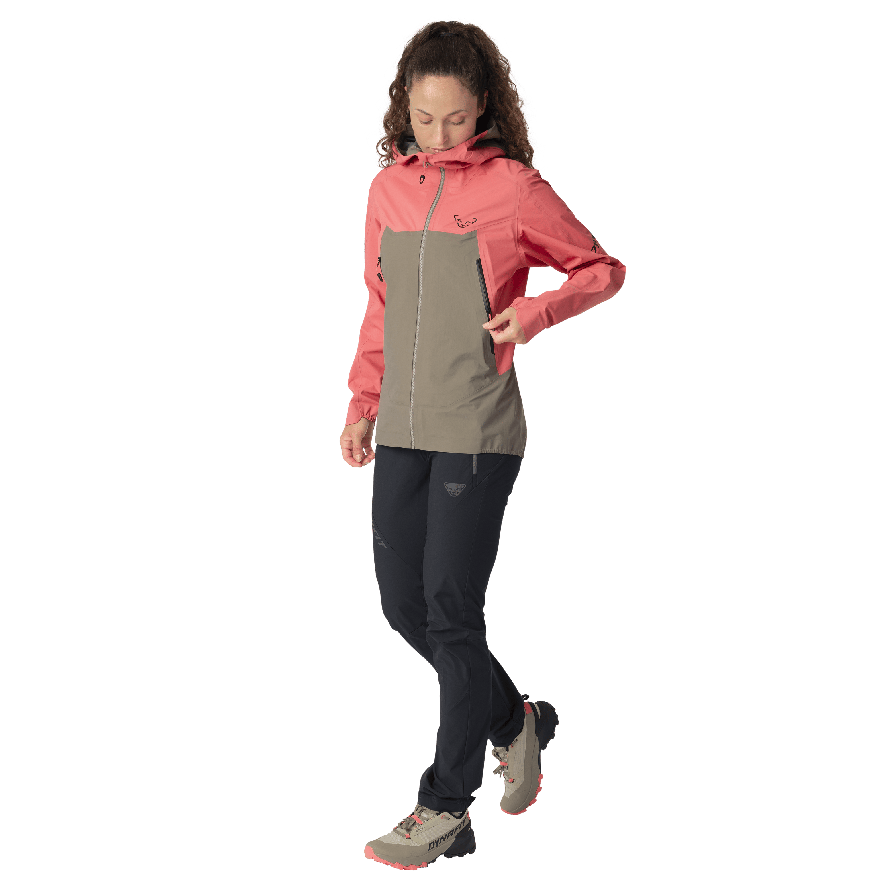 Transalper 3-Lagen Jacke Damen  on_body image
