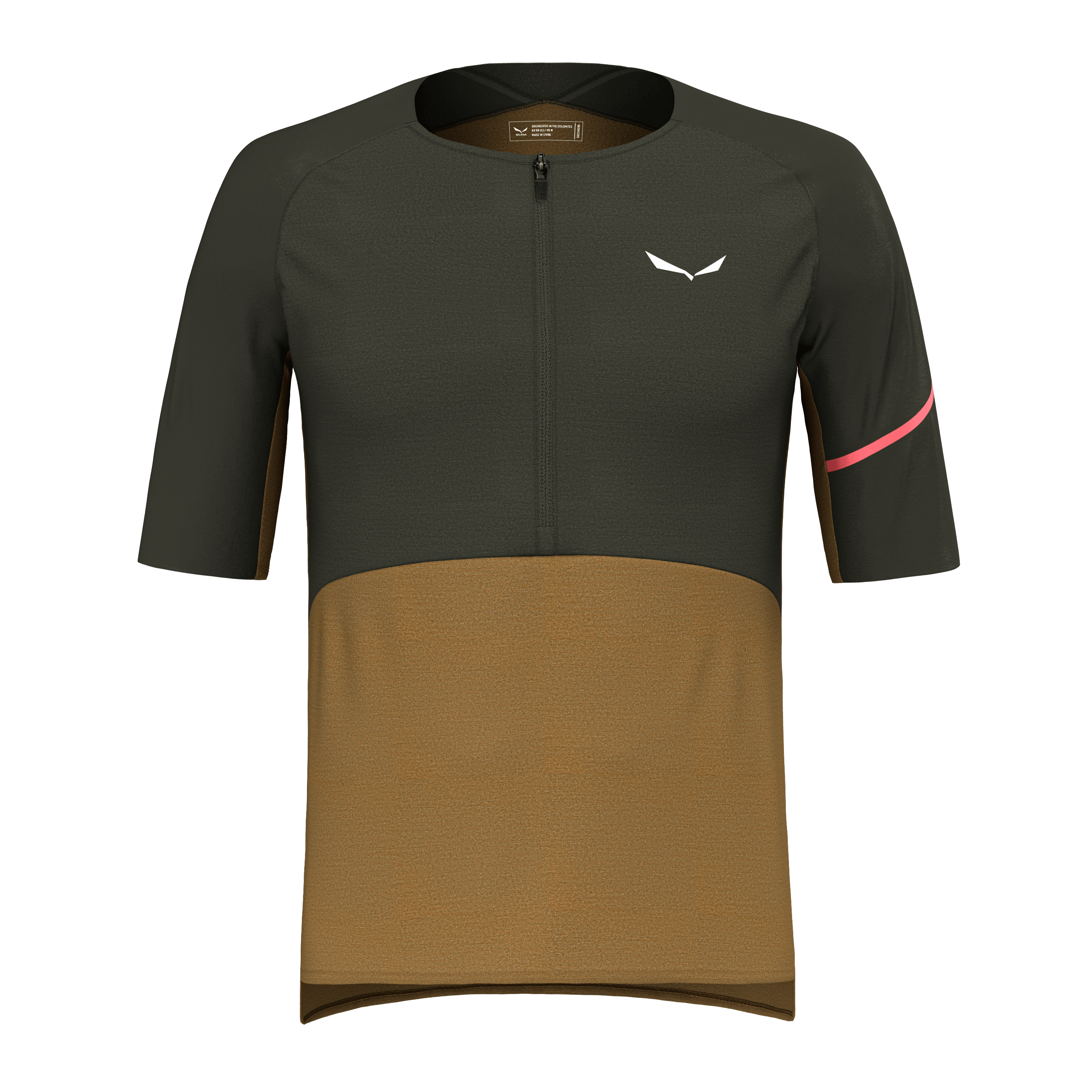 Vento Merino Demi Zippé T-Shirt Homme still image