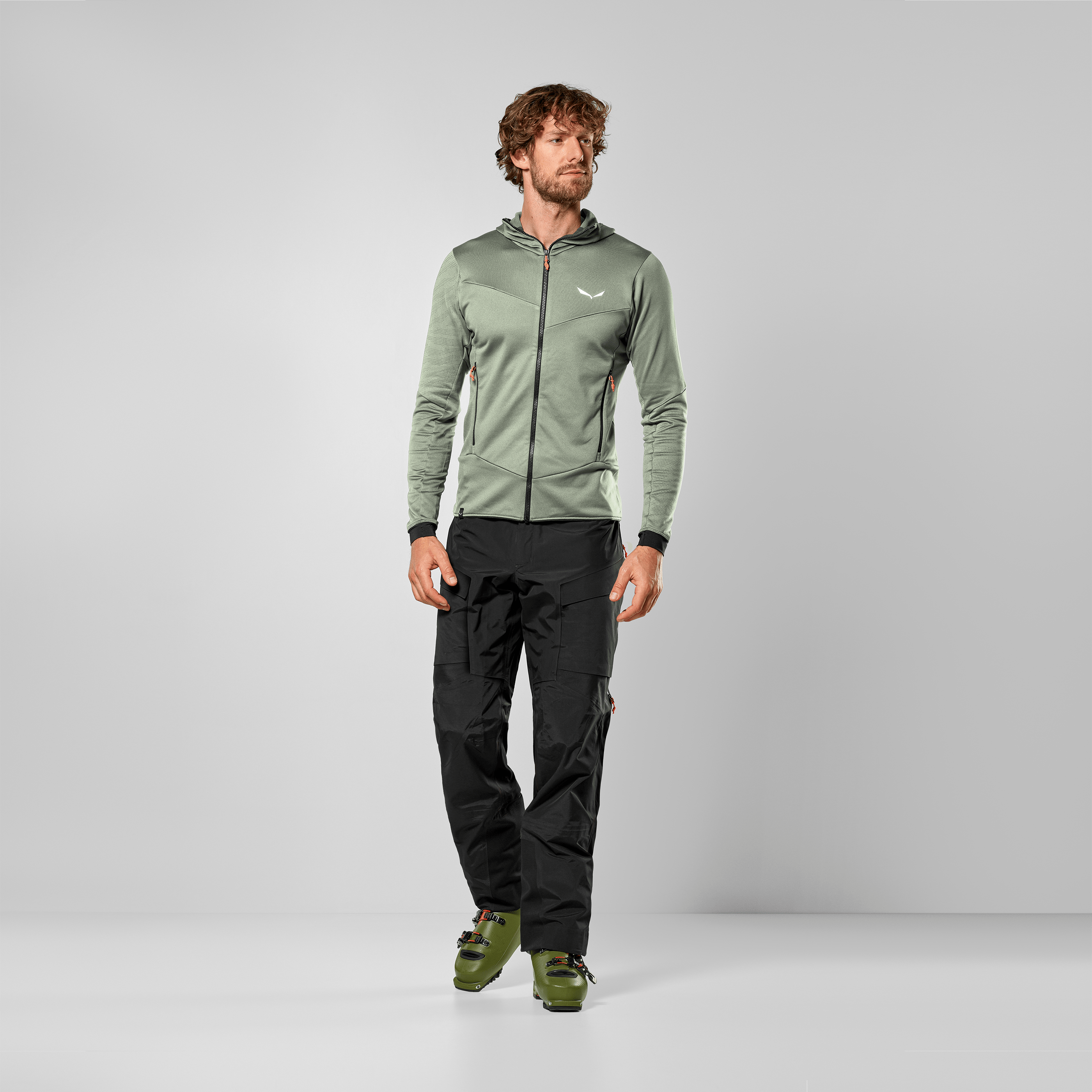 Sella Crevasse Hooded Jacket Men on_body image
