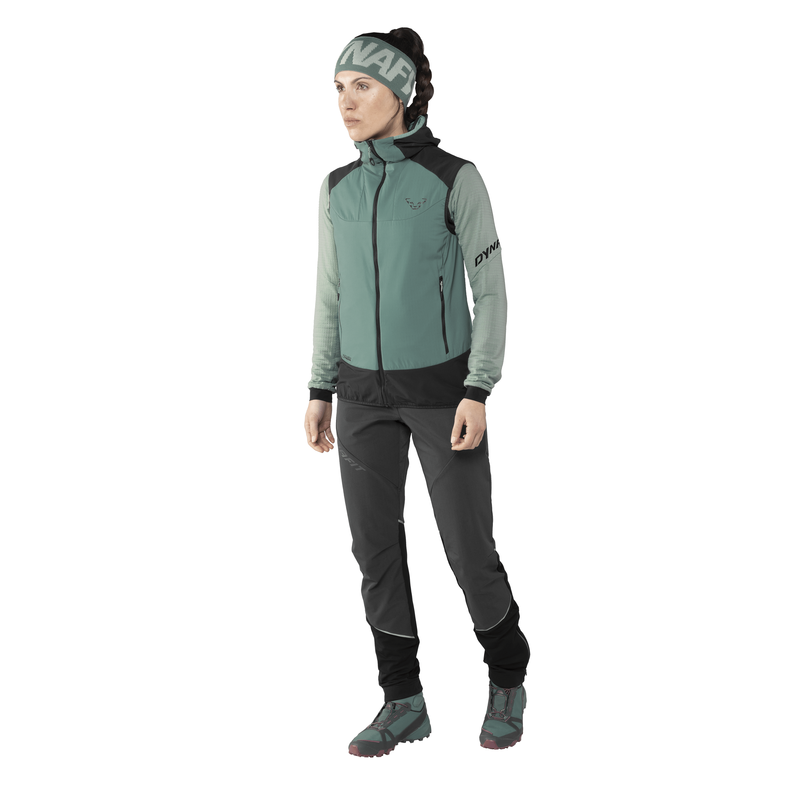 Mezzalama Polartec® Alpha® Weste Damen on_body image