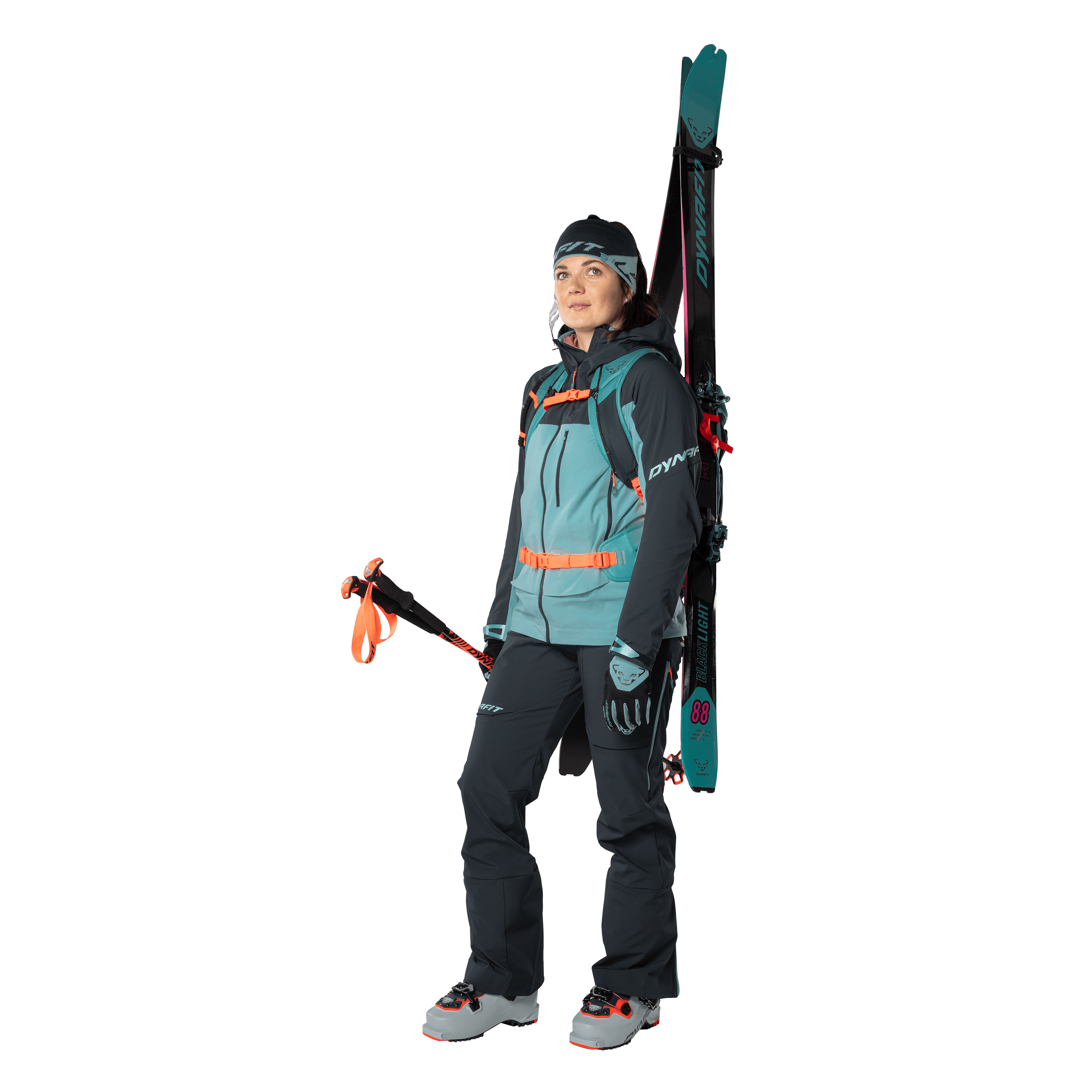 Radical Softshell Jacke Damen on_body image