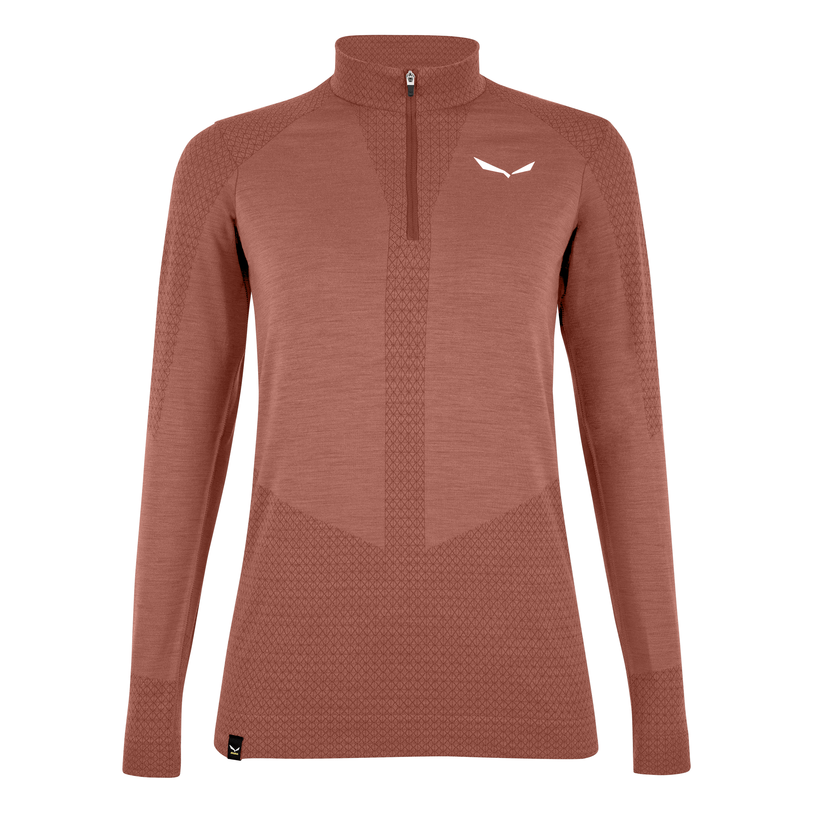 Zebru Responsive Half-Zip Damen T-Shirt still image