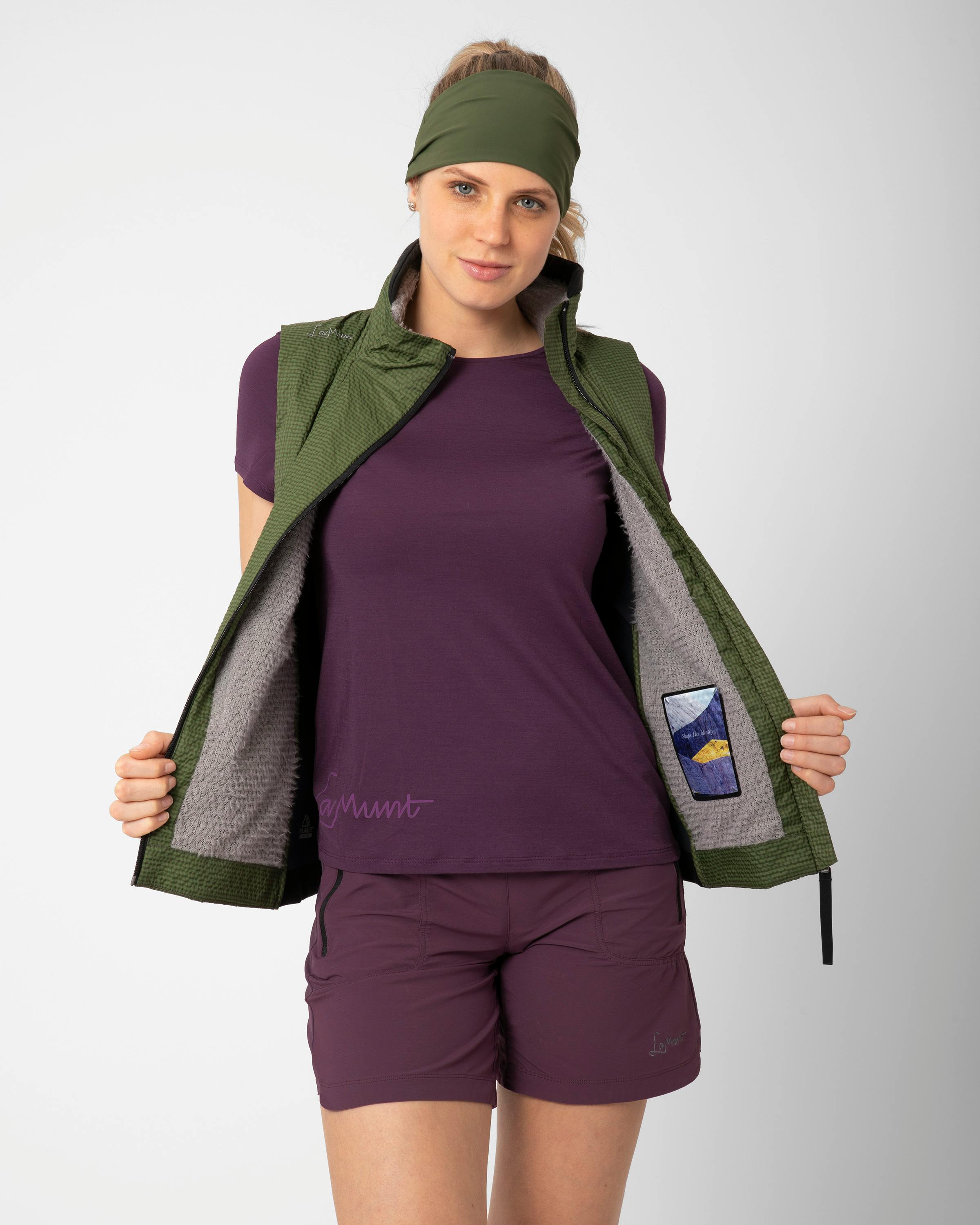 Alessia Polartec® Alpha® Wind Weste tech_detail image