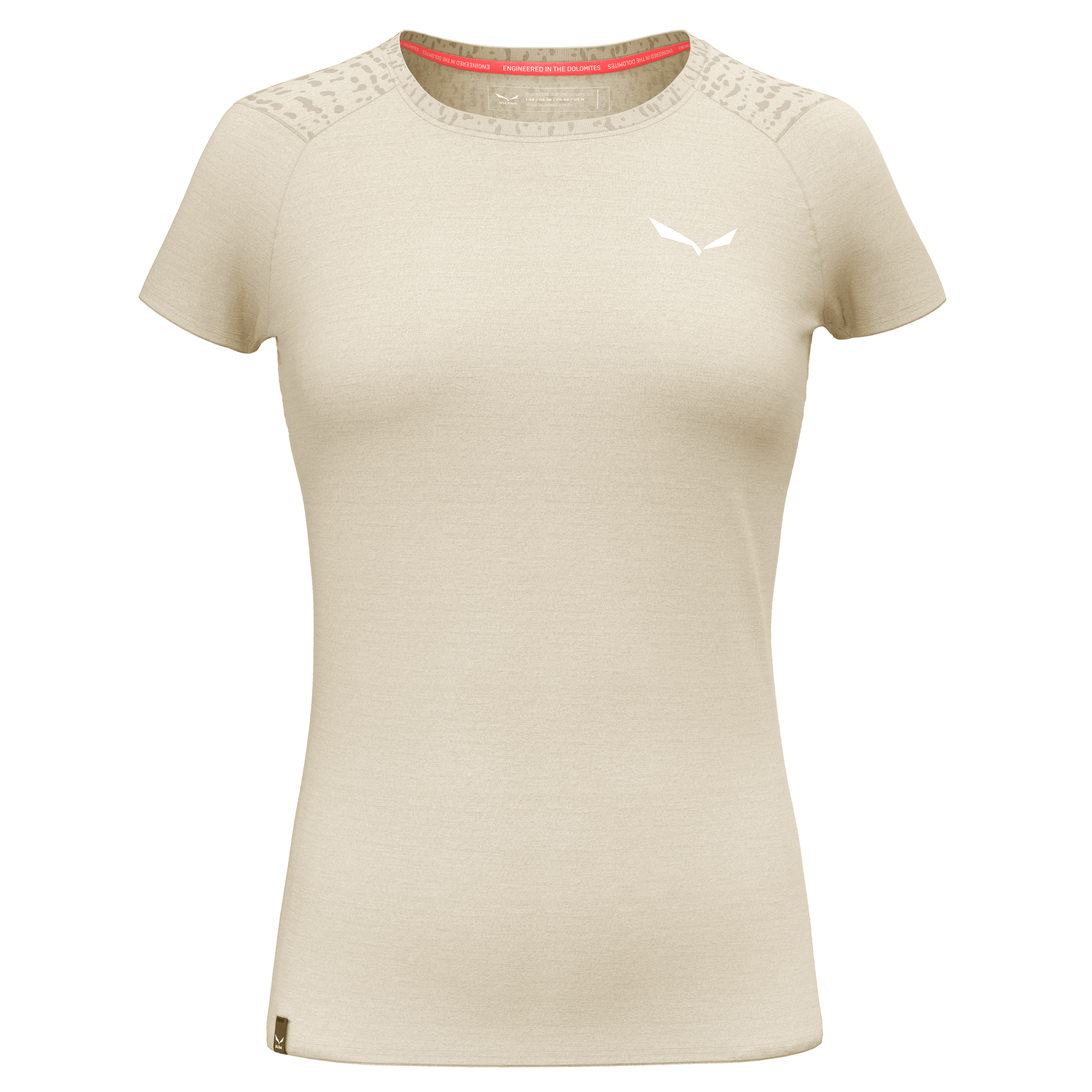 Pure Sal. Merino T-Shirt Damen  still image
