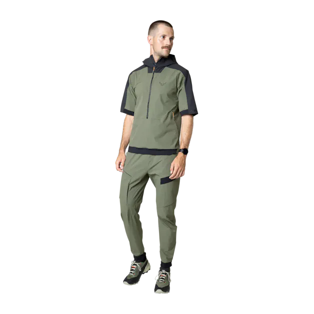 Transalper Dynastretch Anorak da uomo on_body image