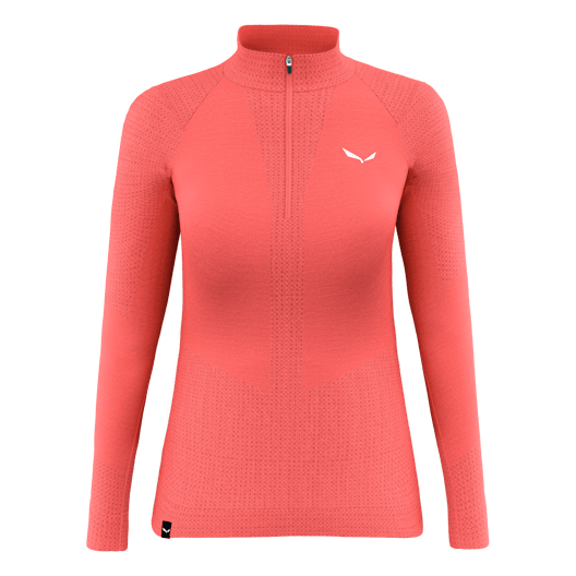 Zebru Responsive Mezza Zip Maglietta Donna still image