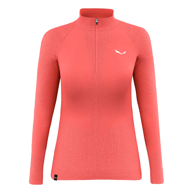 Zebru Responsive Half-Zip T-Shirt Femme still image